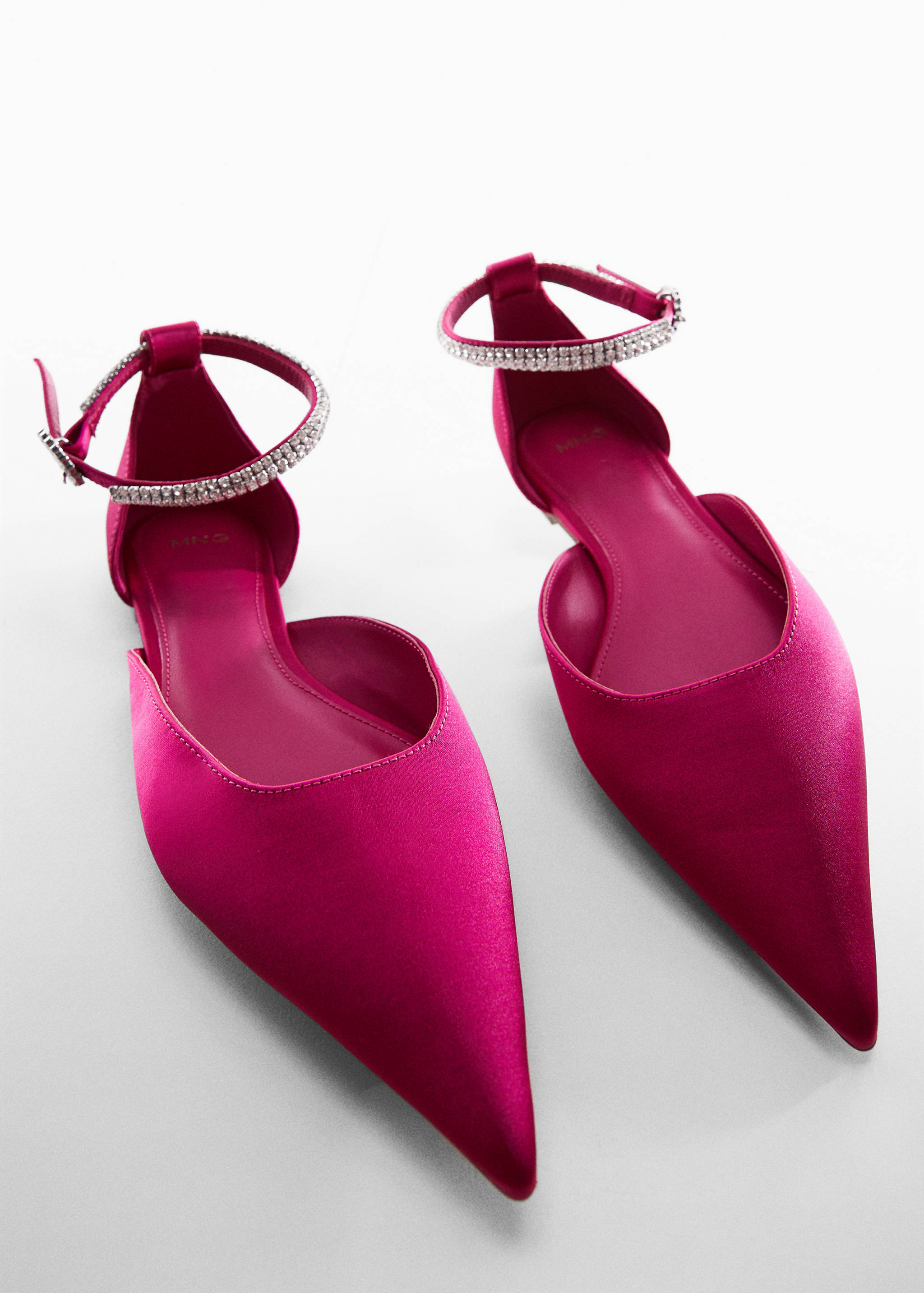 Satin shoe with strass bracelet - Details of the article 5