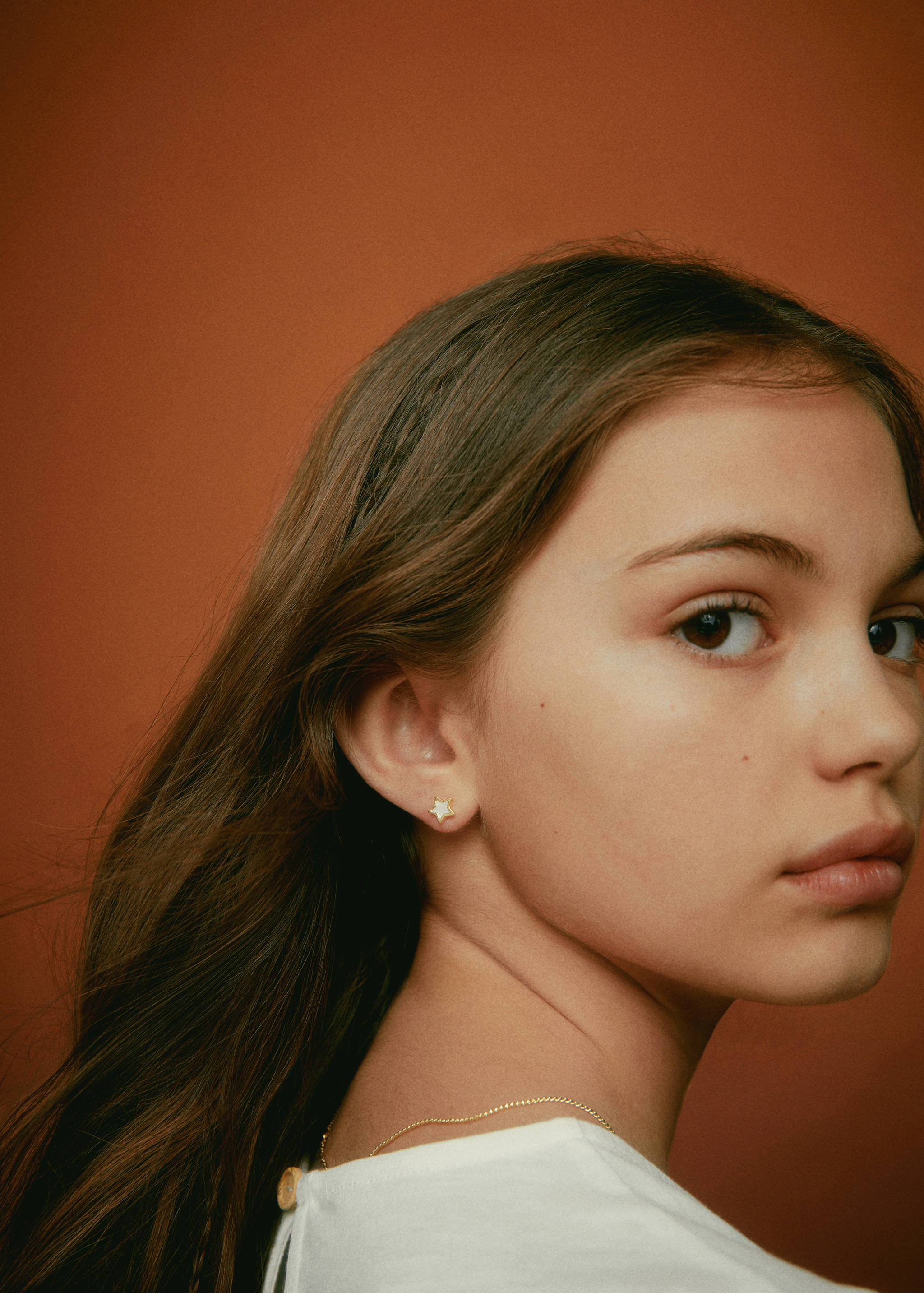 Set of necklace, bracelet and earrings - General plane