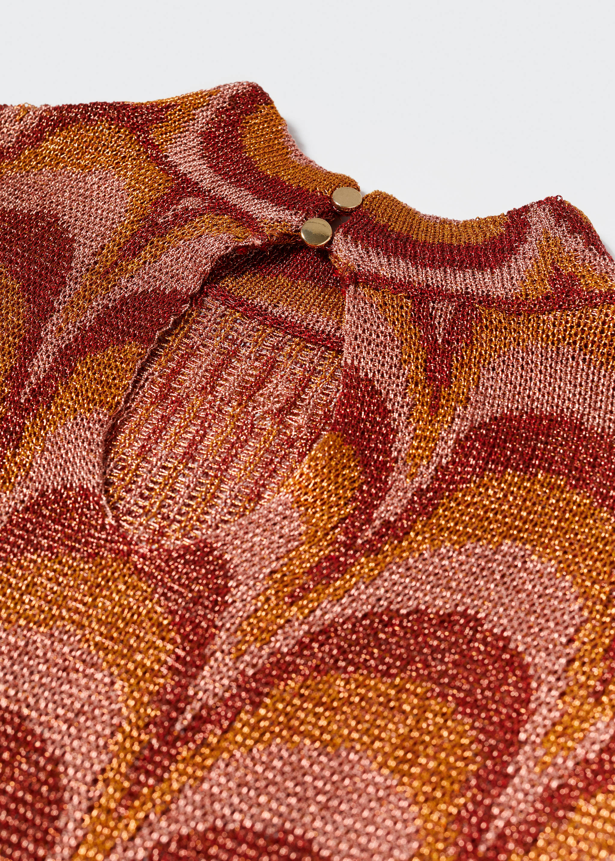 Lurex knitted dress - Details of the article 8