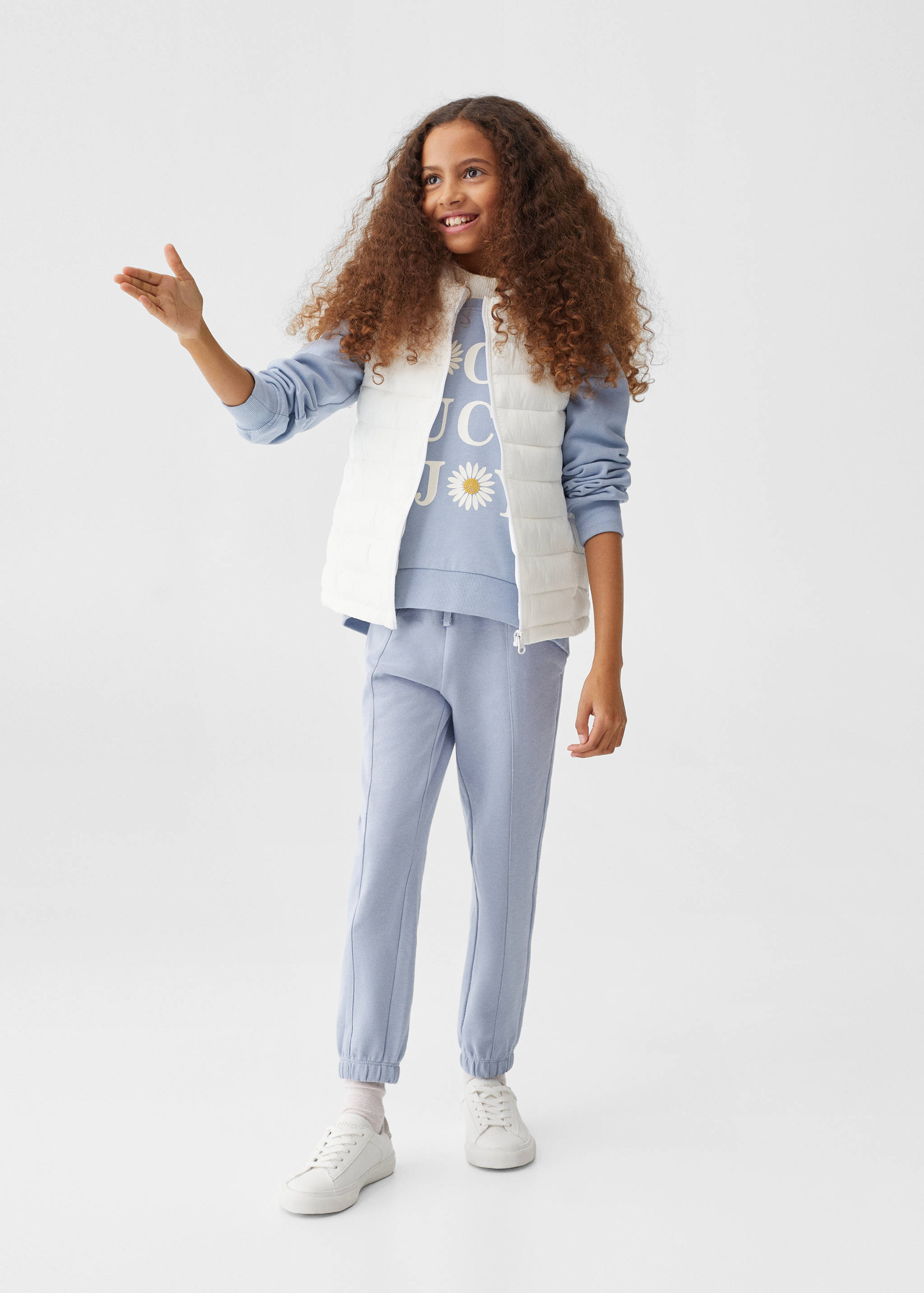 Quilted gilet - General plane