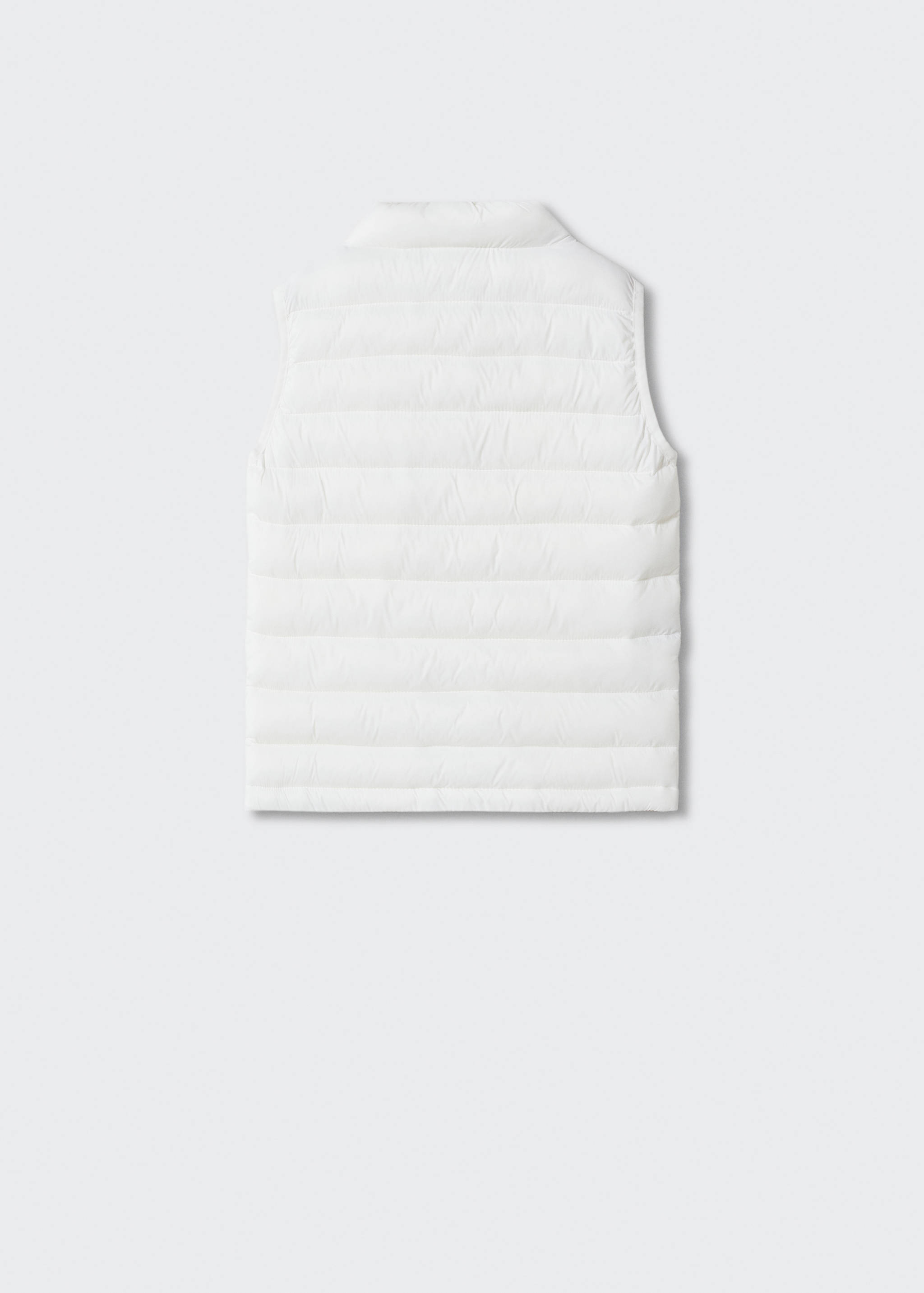 Quilted gilet - Reverse of the article