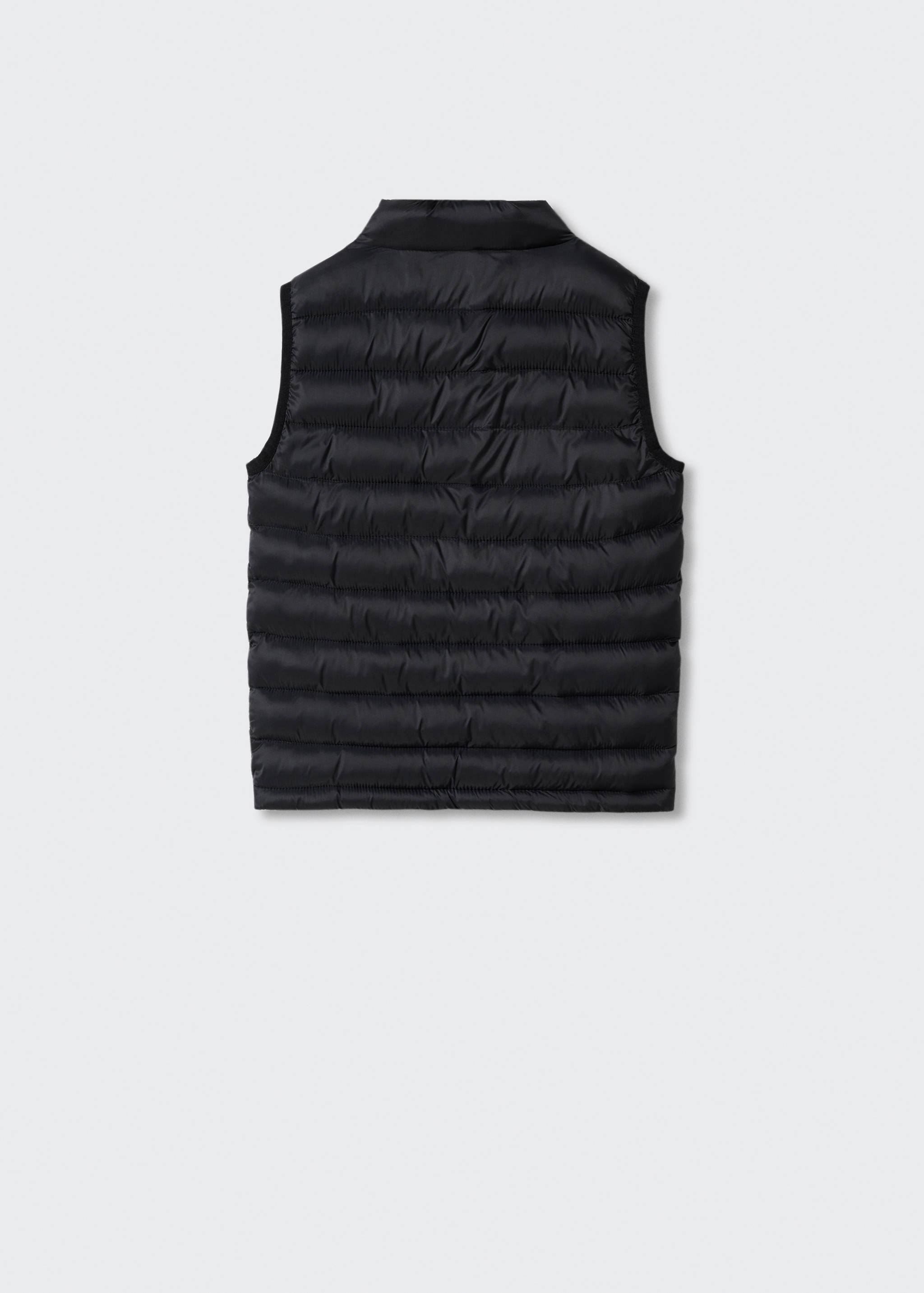 Quilted gilet - Reverse of the article