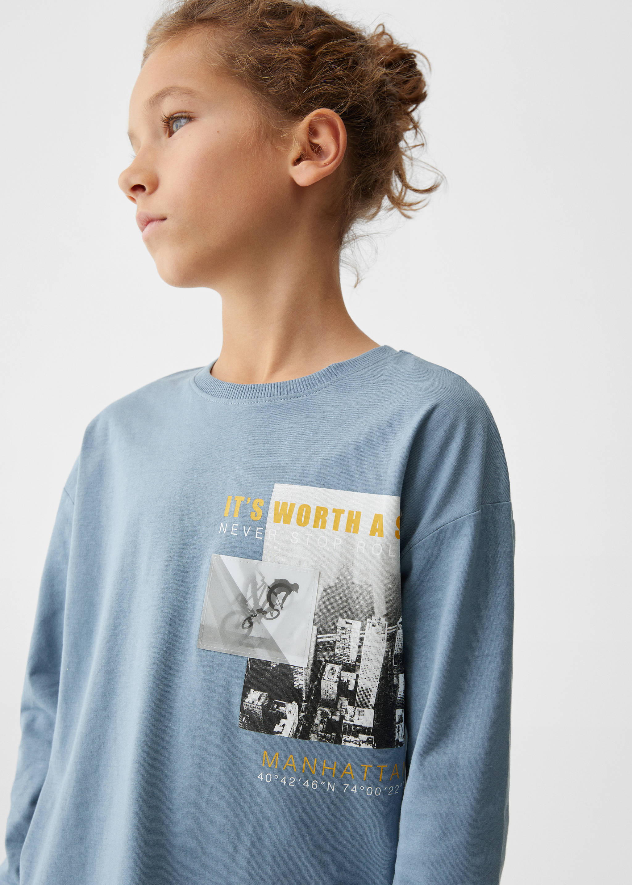 Lenticular long-sleeved t-shirt - Details of the article 1