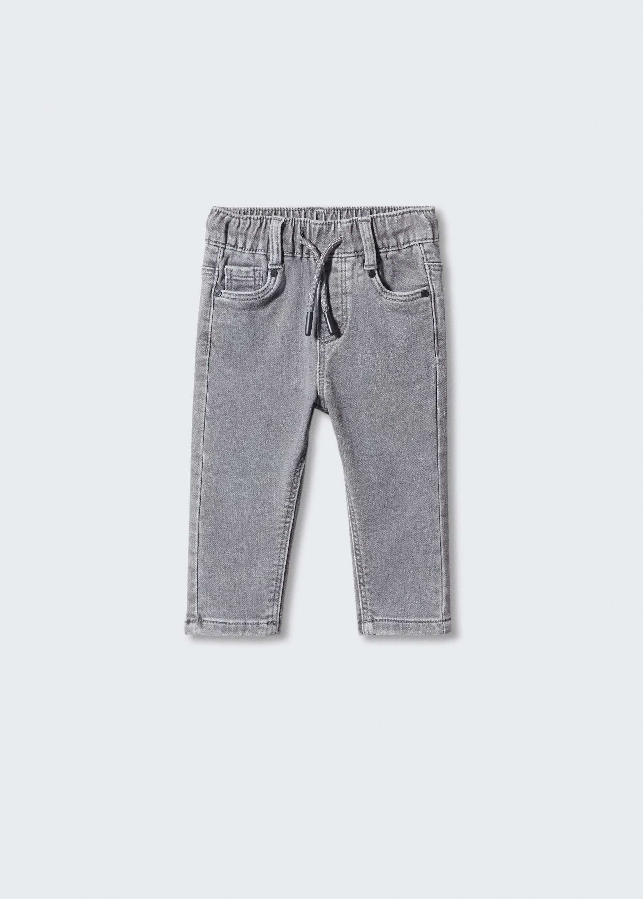 Drawstring waist jeans - Article without model