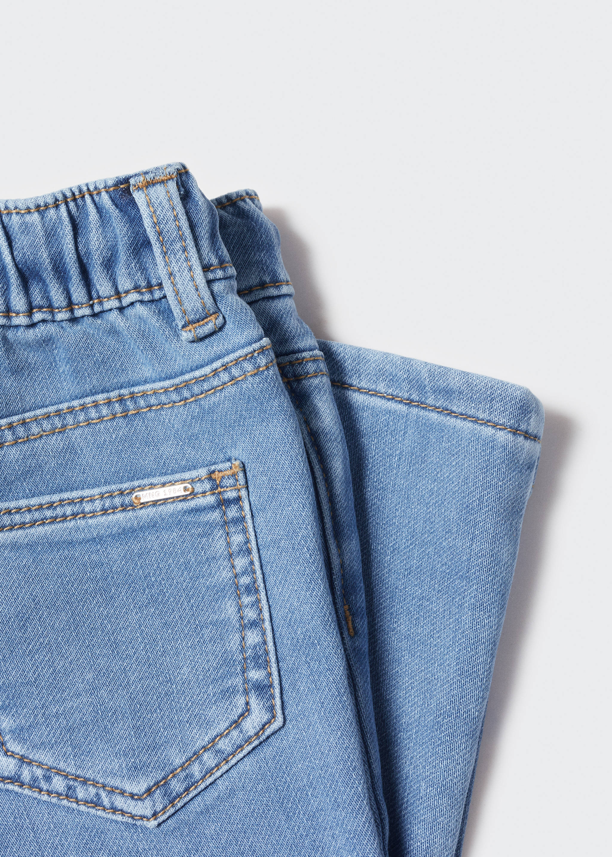 Drawstring waist jeans - Details of the article 8