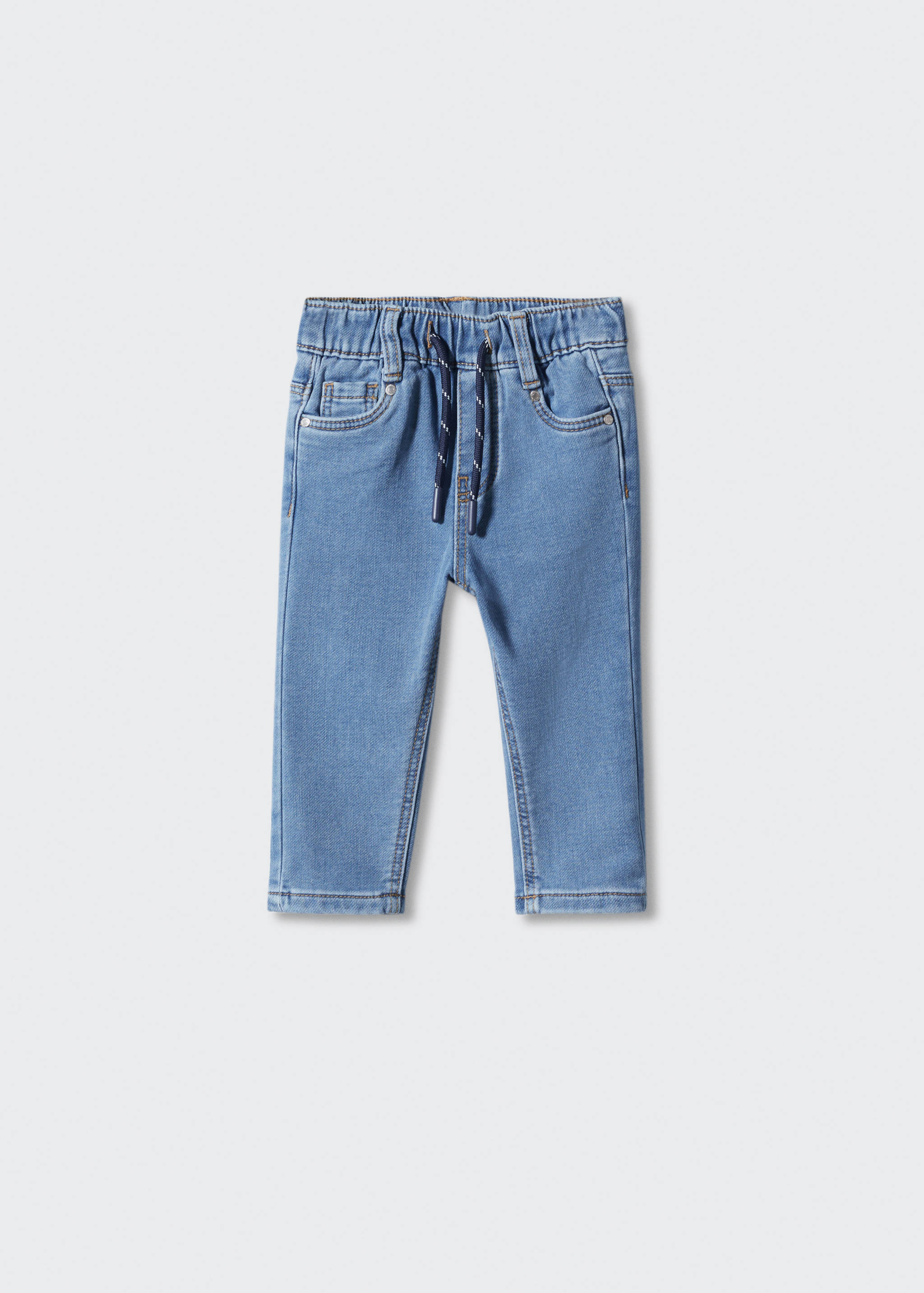 Drawstring waist jeans - Article without model