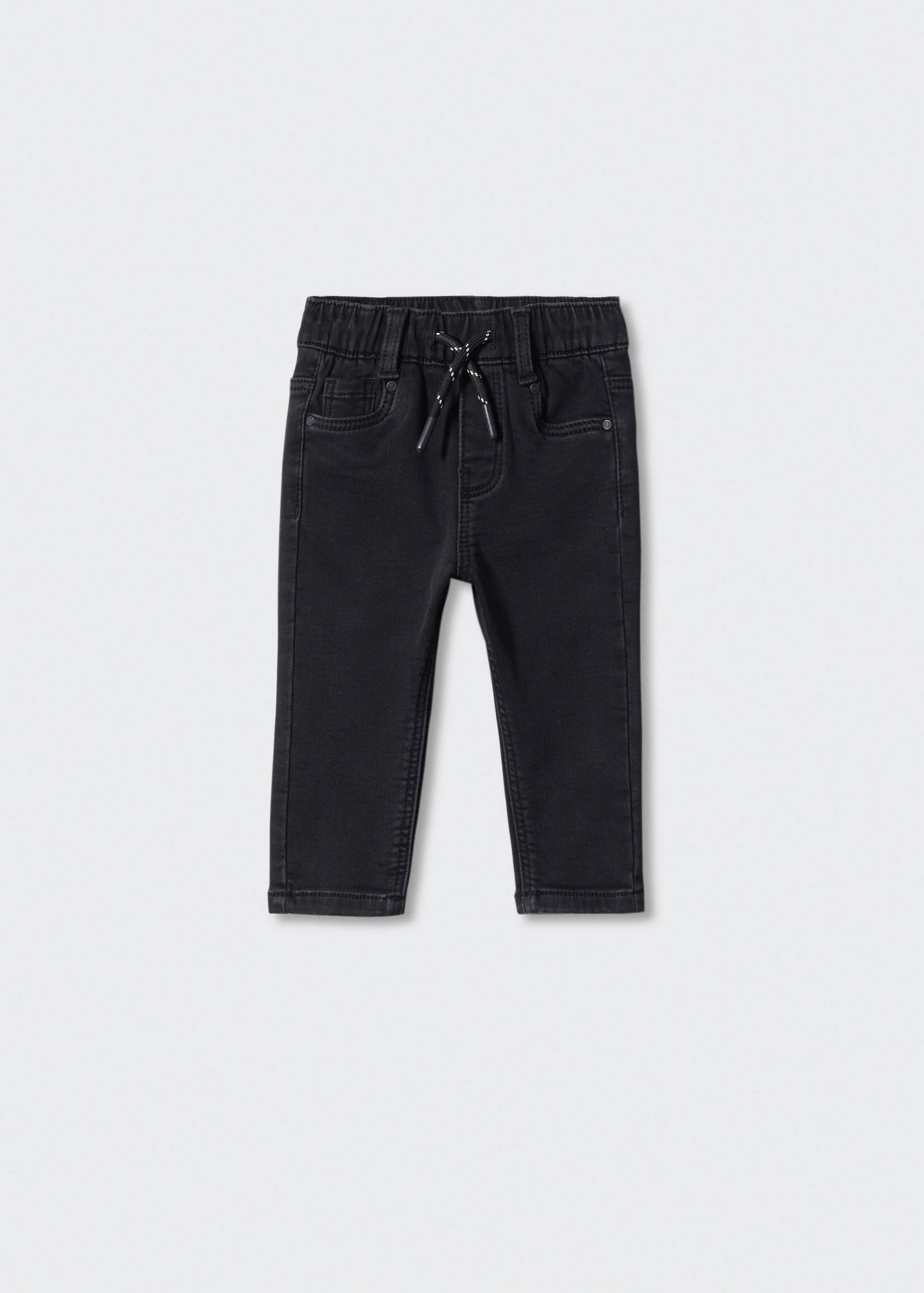 Drawstring waist jeans - Article without model