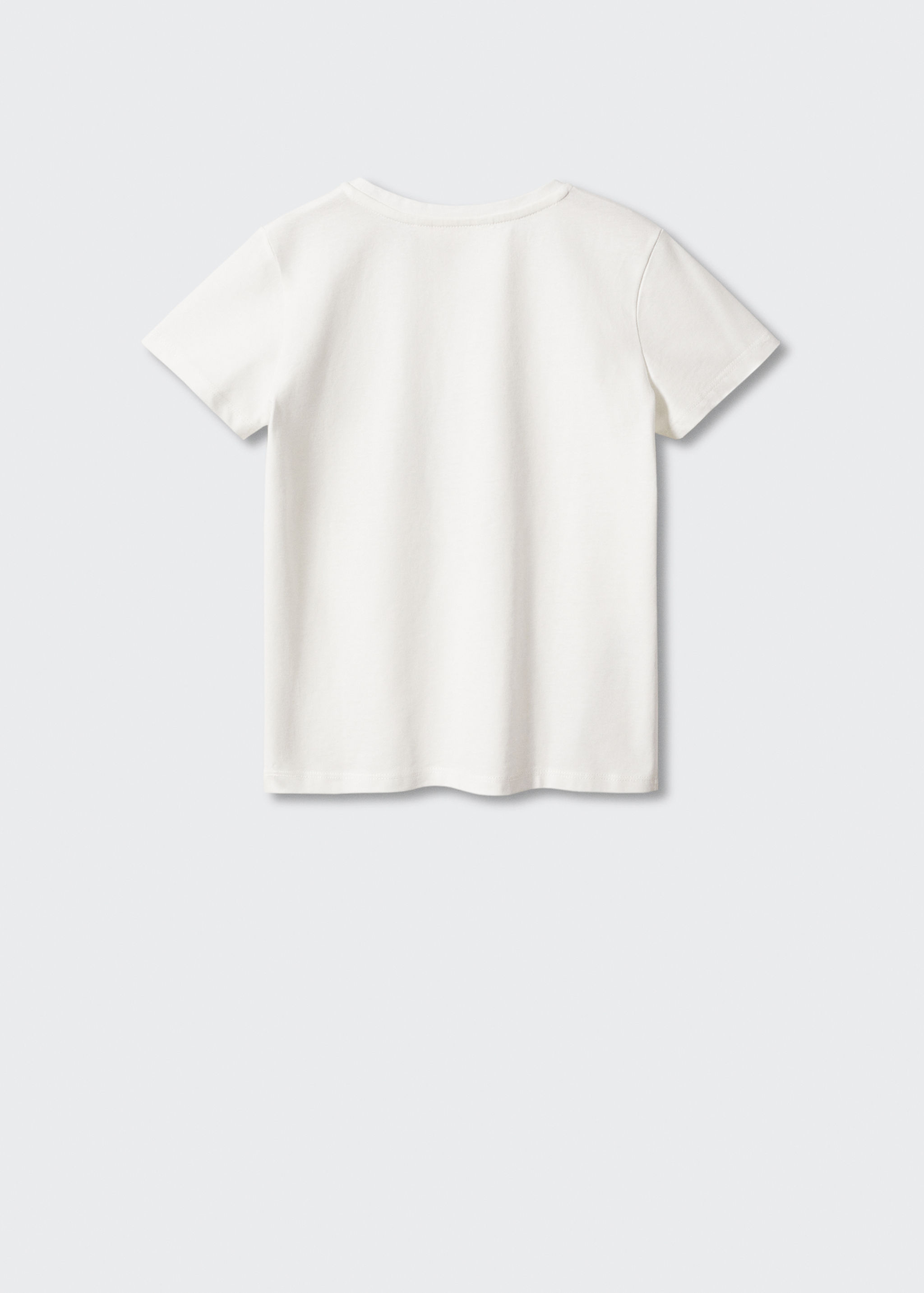 Katoenen T-shirt met print - Achterkant van het artikel