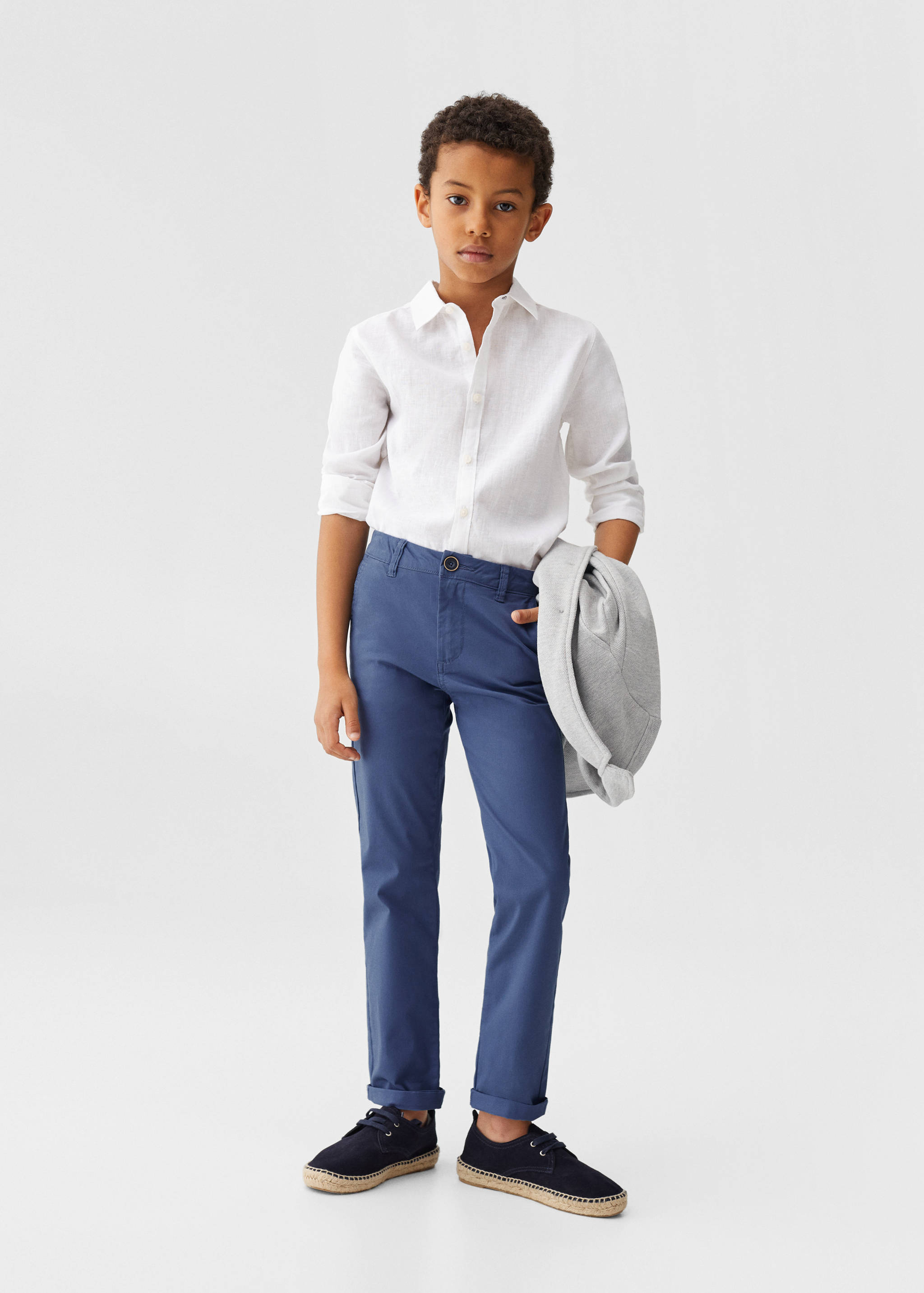 Cotton chinos - General plane