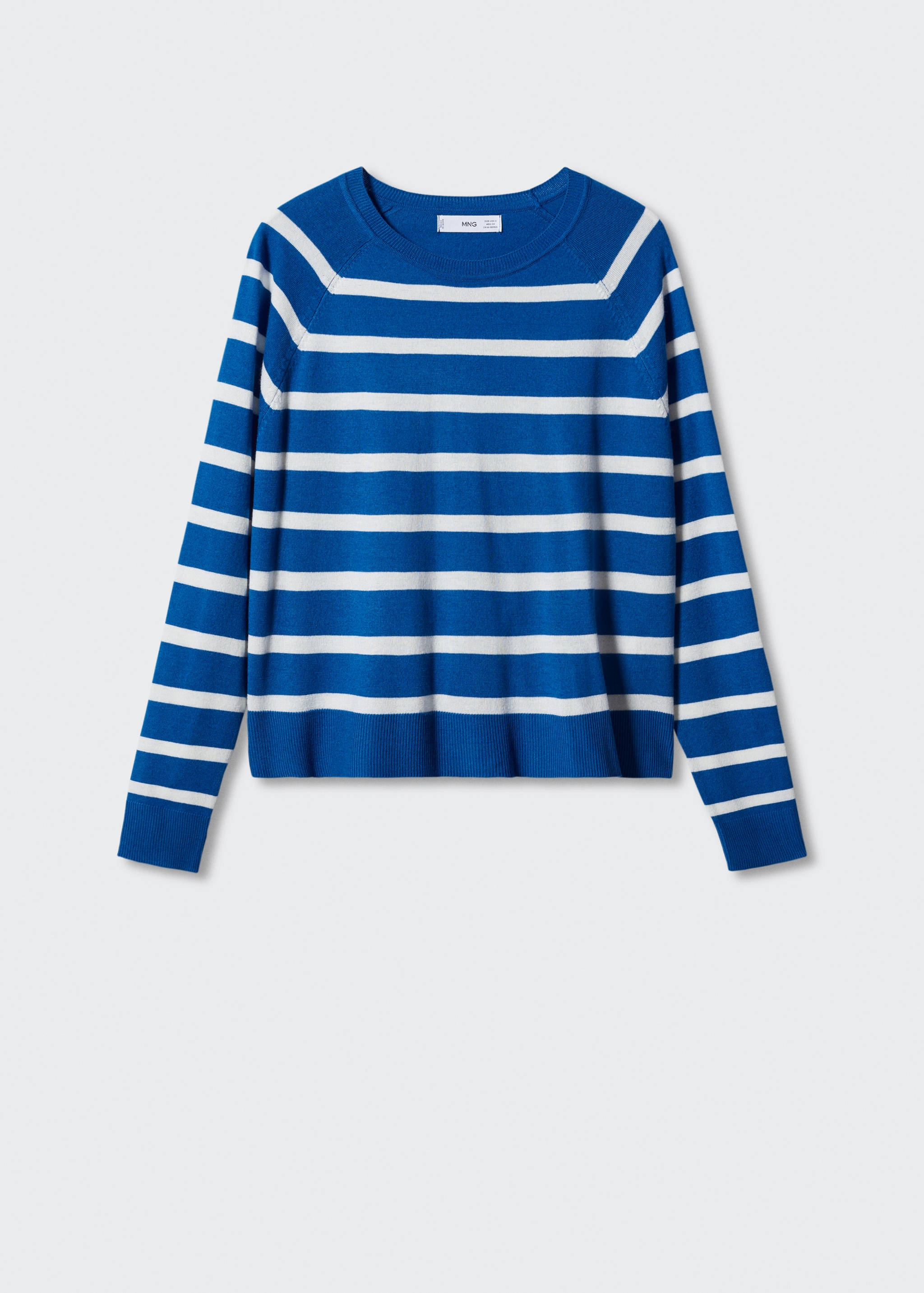 Fine-knit crew-neck sweater - Article without model