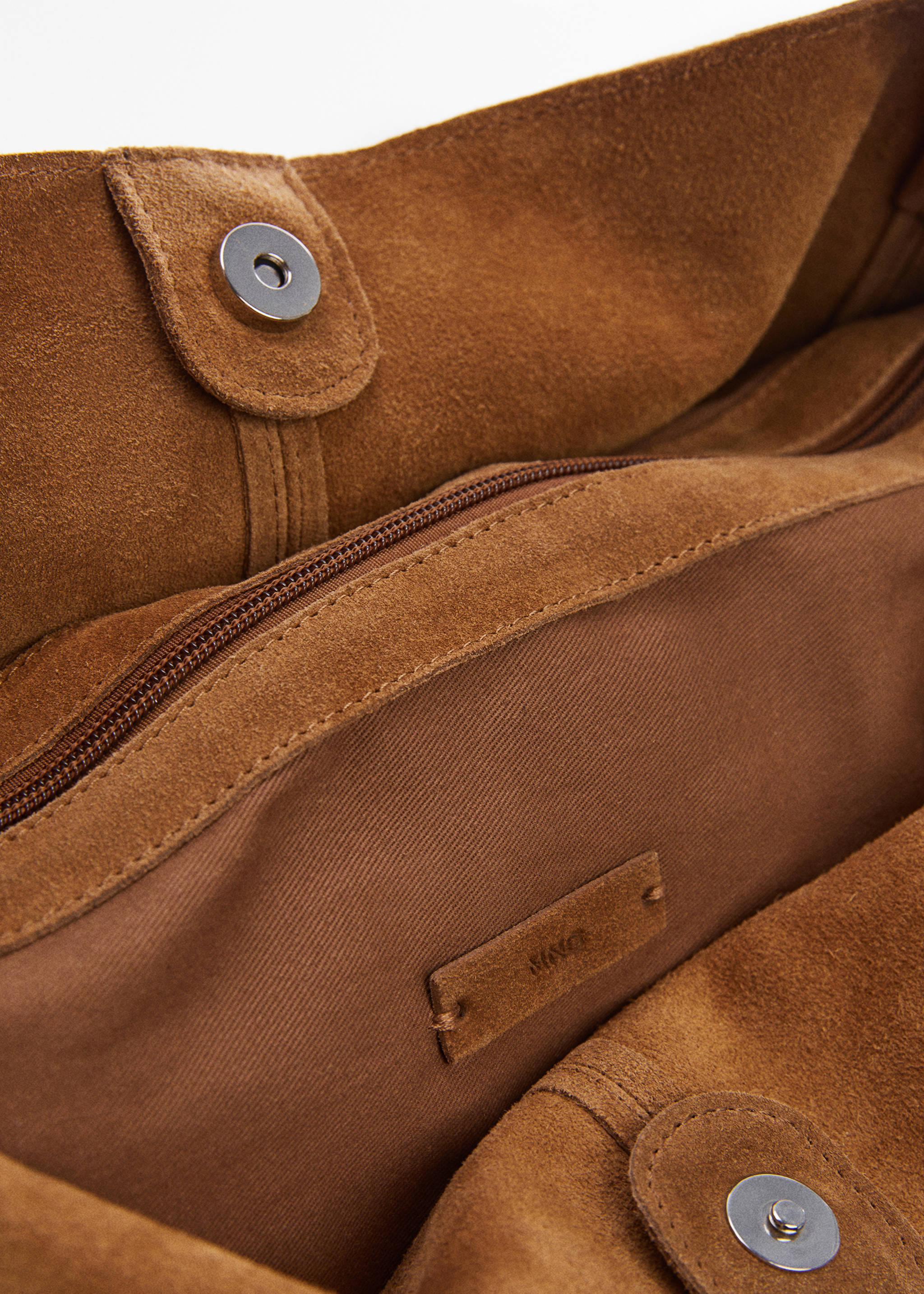 Leather shopper bag - Details of the article 2