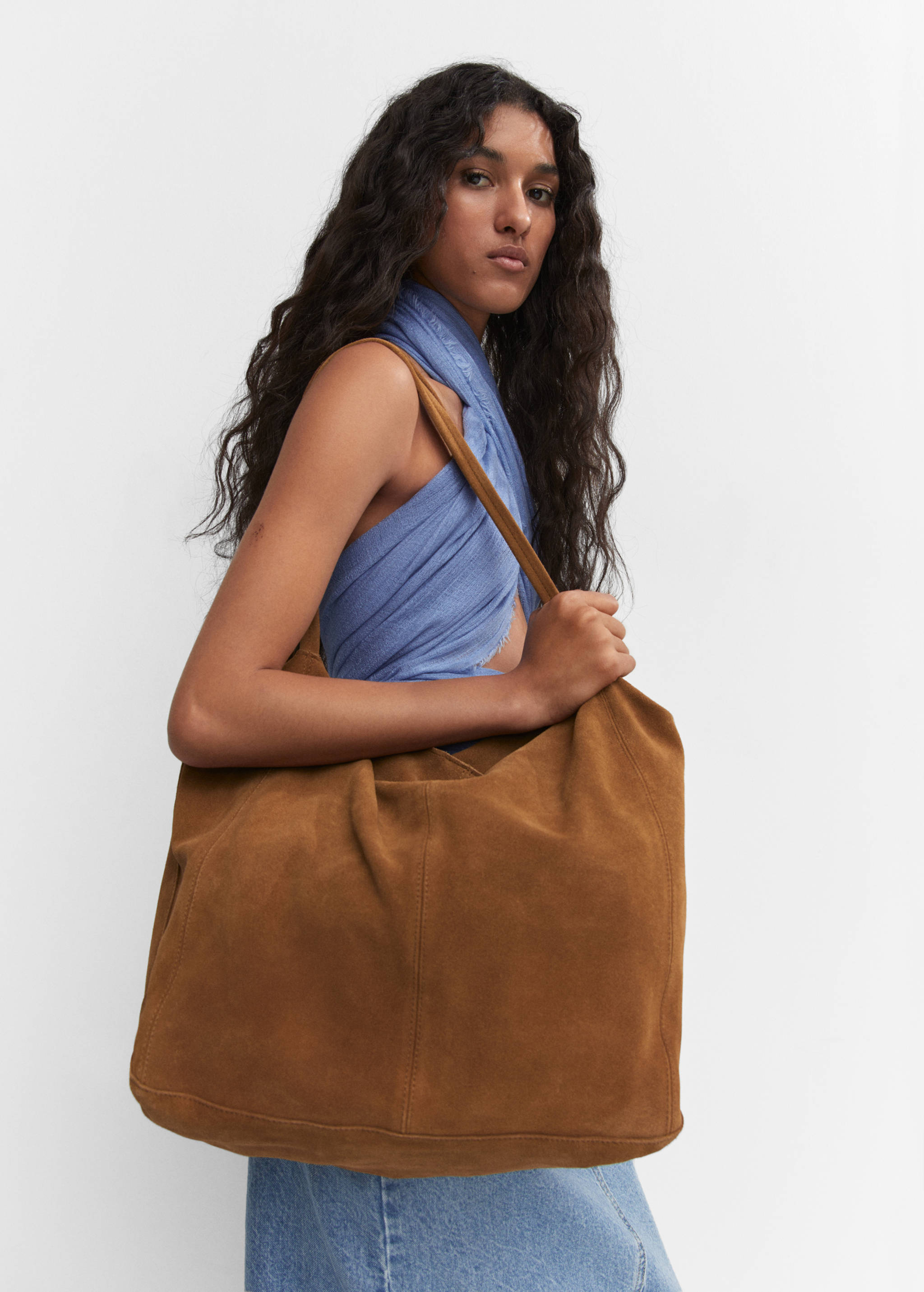 Leather shopper bag - Details of the article 9