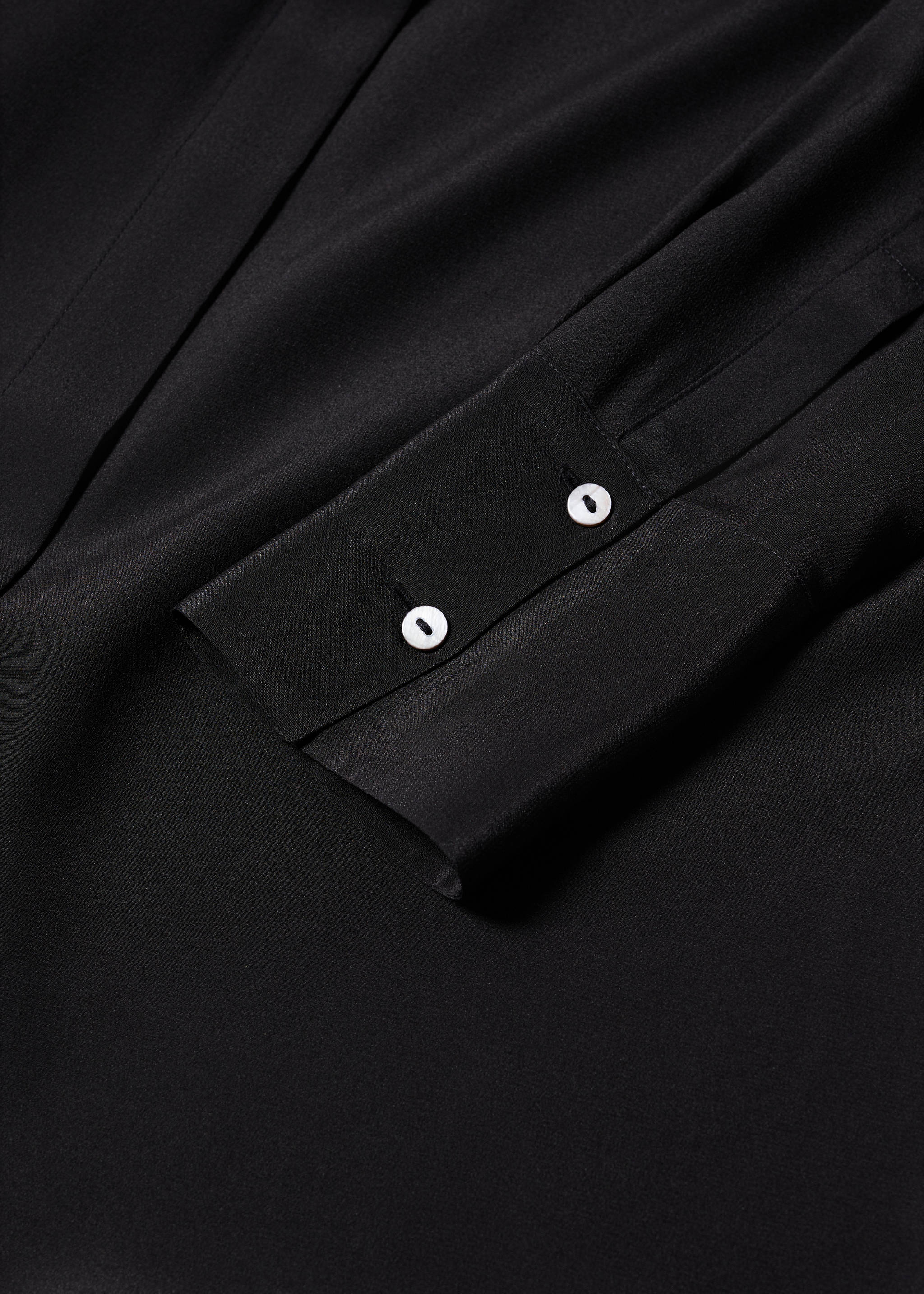 100% silk shirt - Details of the article 8
