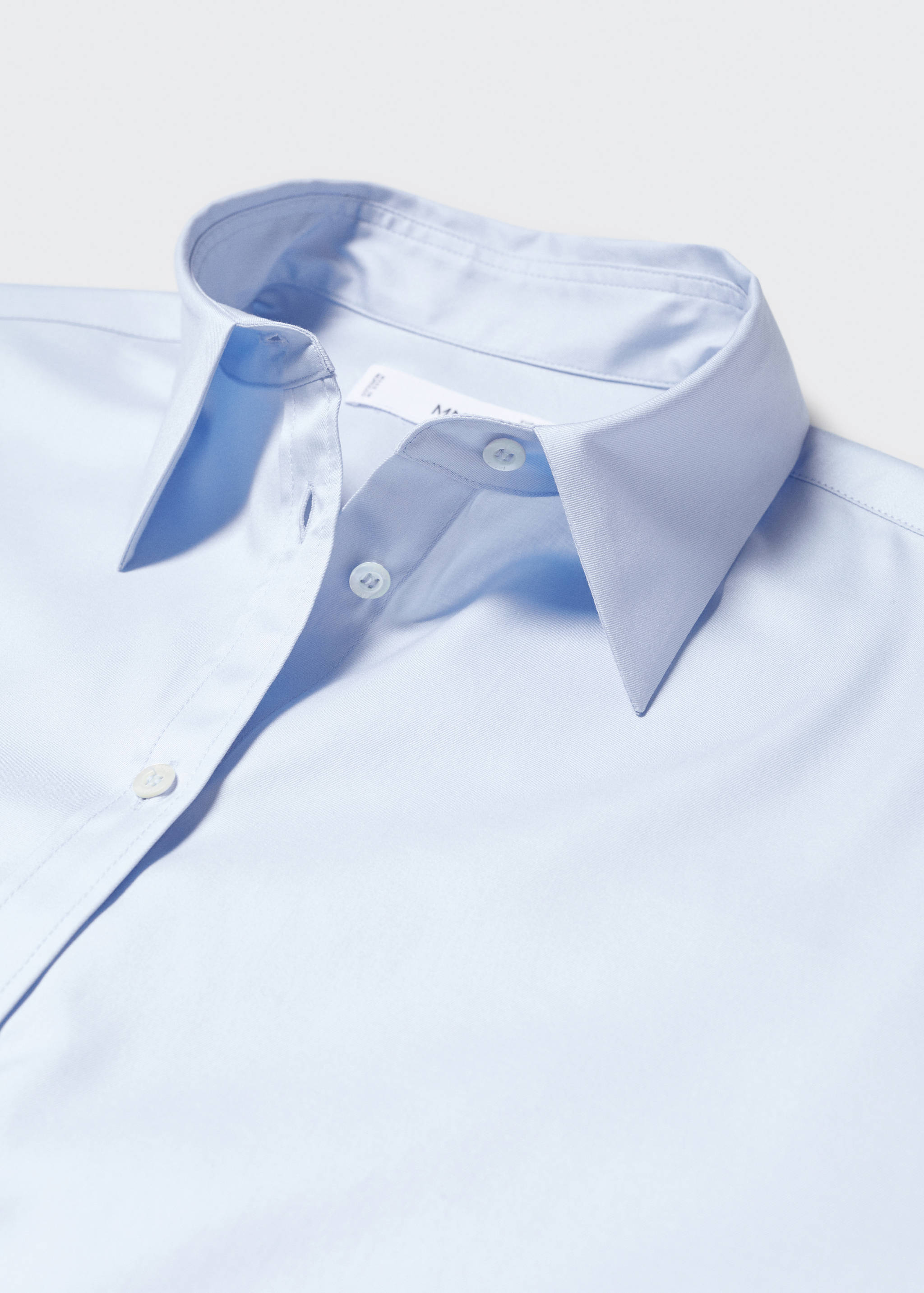 Oversize cotton shirt - Details of the article 8