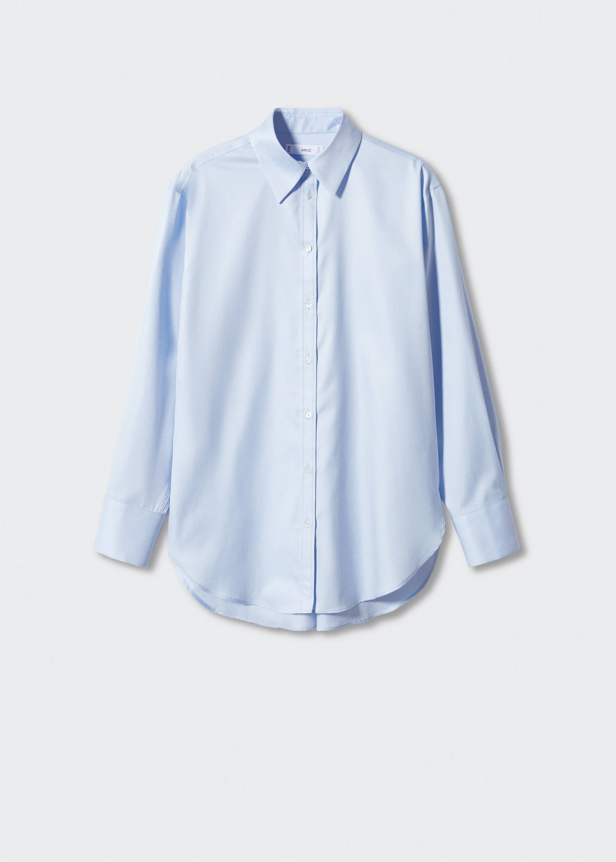 Oversize cotton shirt - Article without model