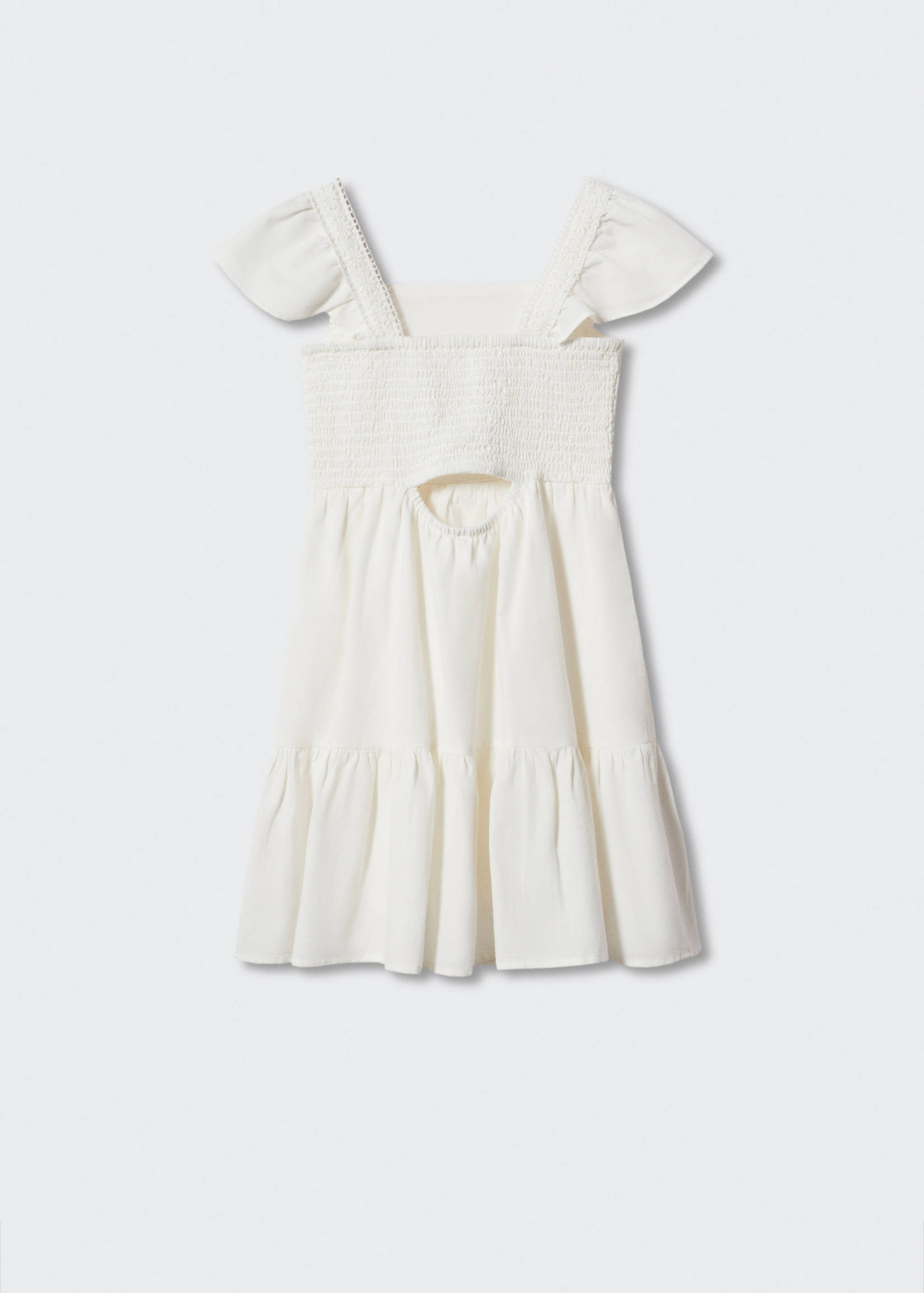 Vestido pormenores bordados - Verso do artigo