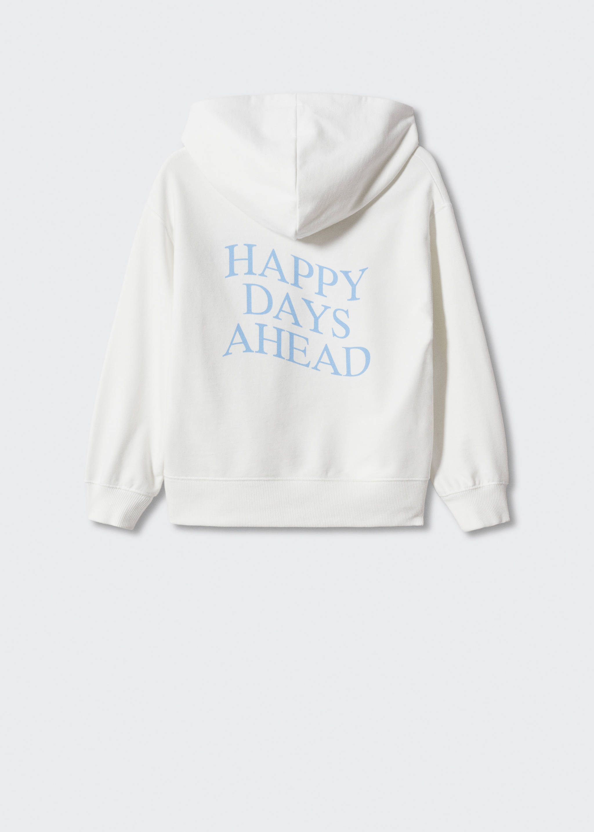 Sudadera algodón bordado - Reverso del artículo