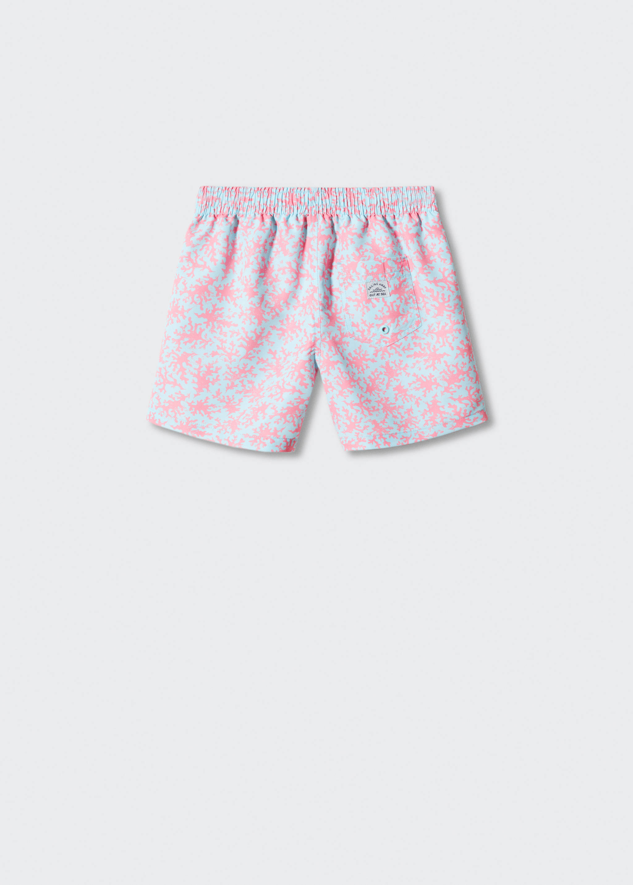 Printed swimsuit - Reverse of the article