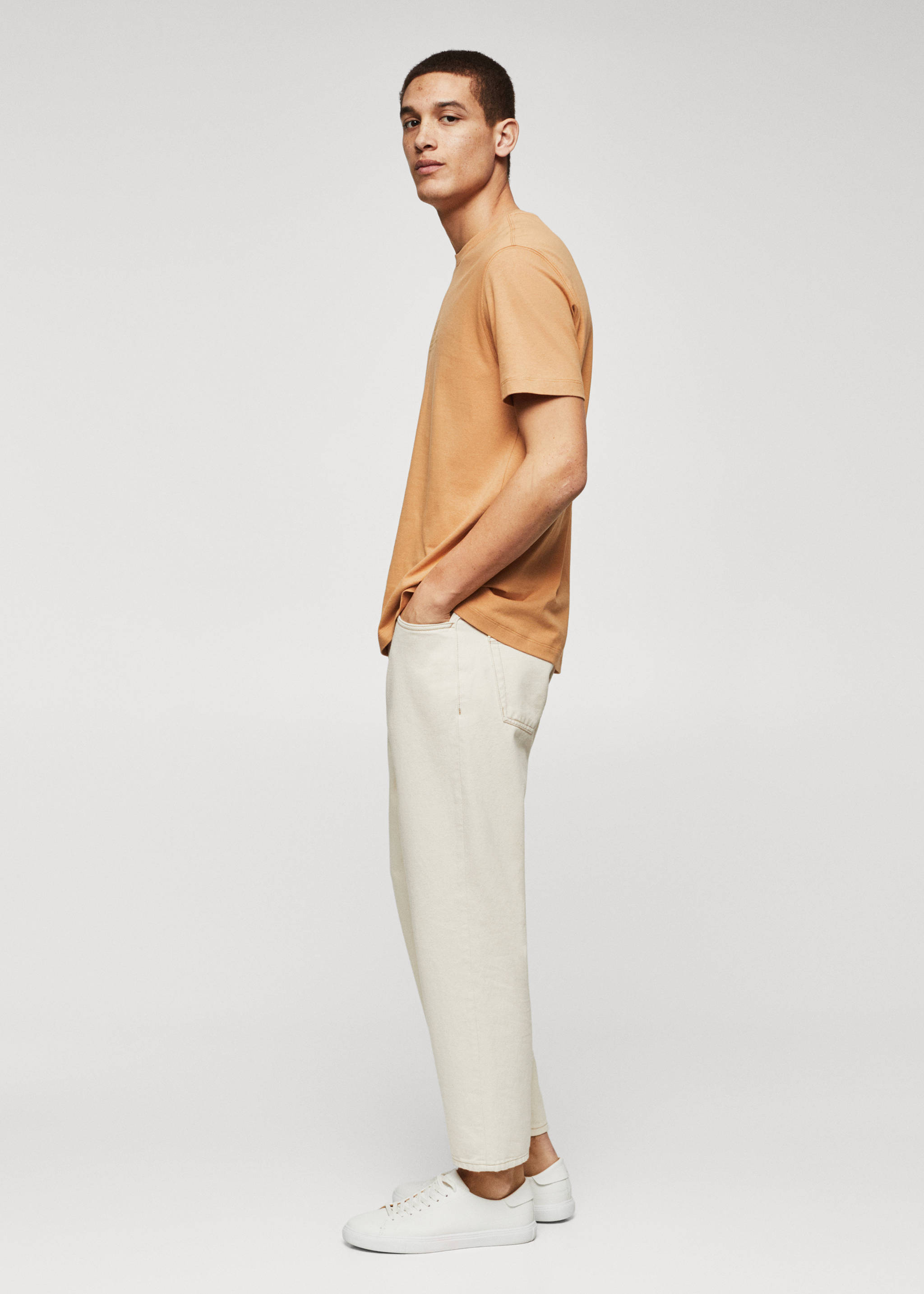 Relaxed Fit-T-Shirt aus 100 % Baumwolle - Detail des Artikels 4