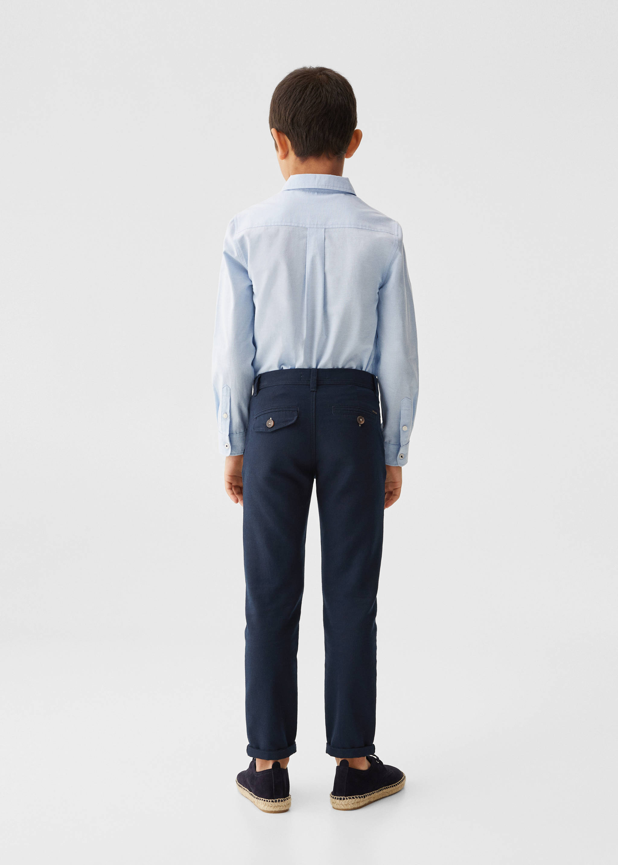 Pantalón chino lino - Reverso del artículo