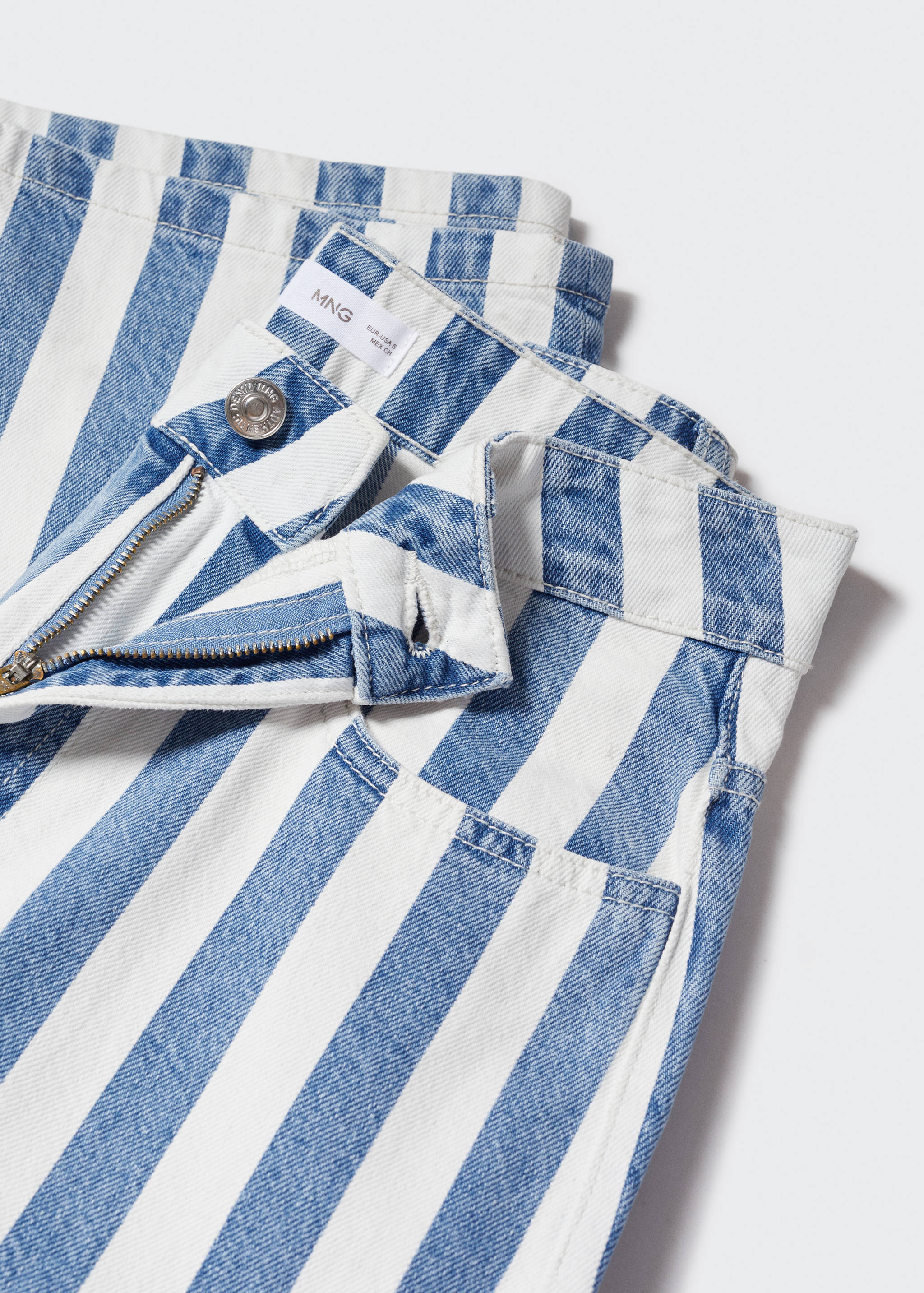 Jean droit rayures - Détail de l'article 8