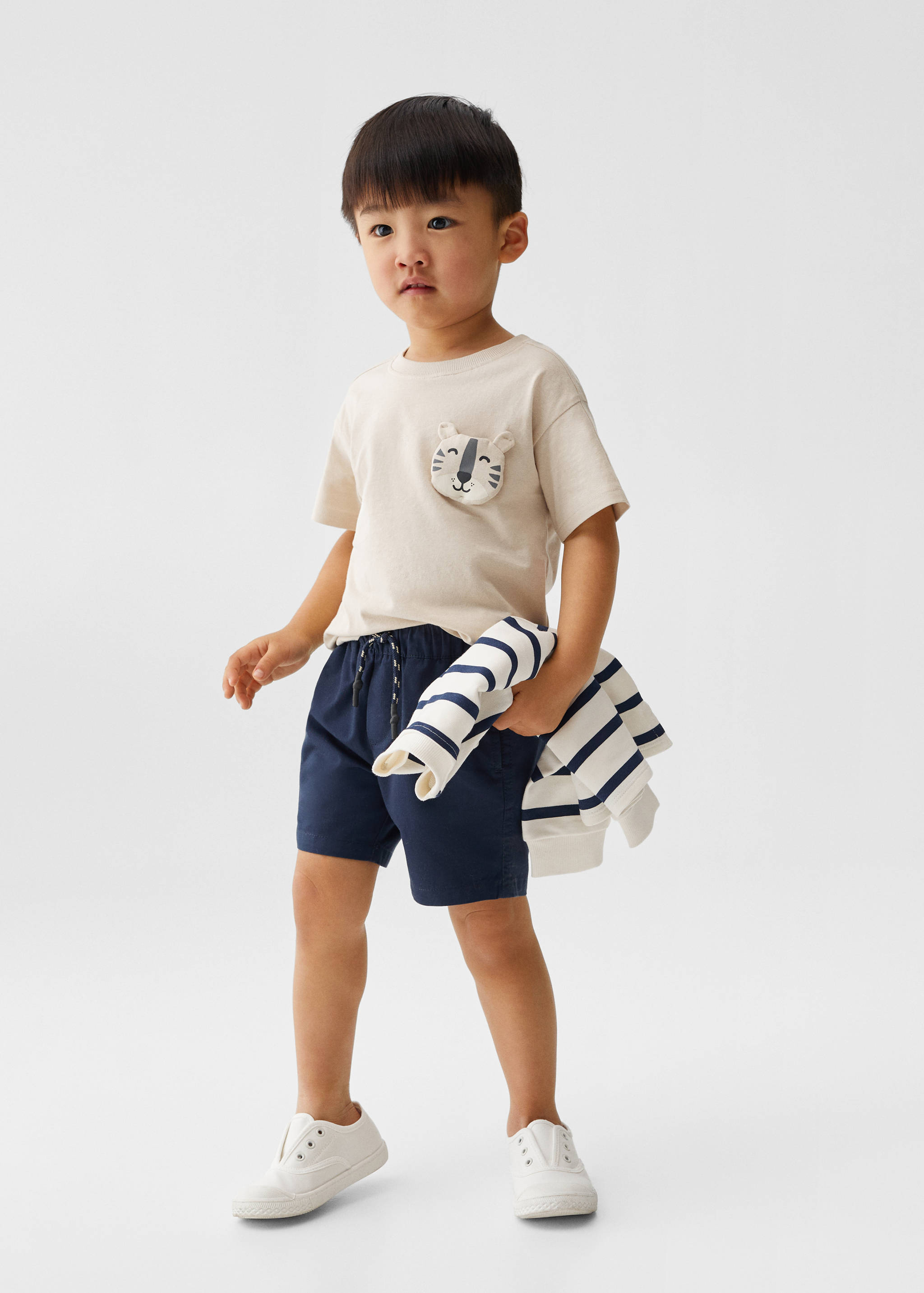 Cotton printed T-shirt - General plane