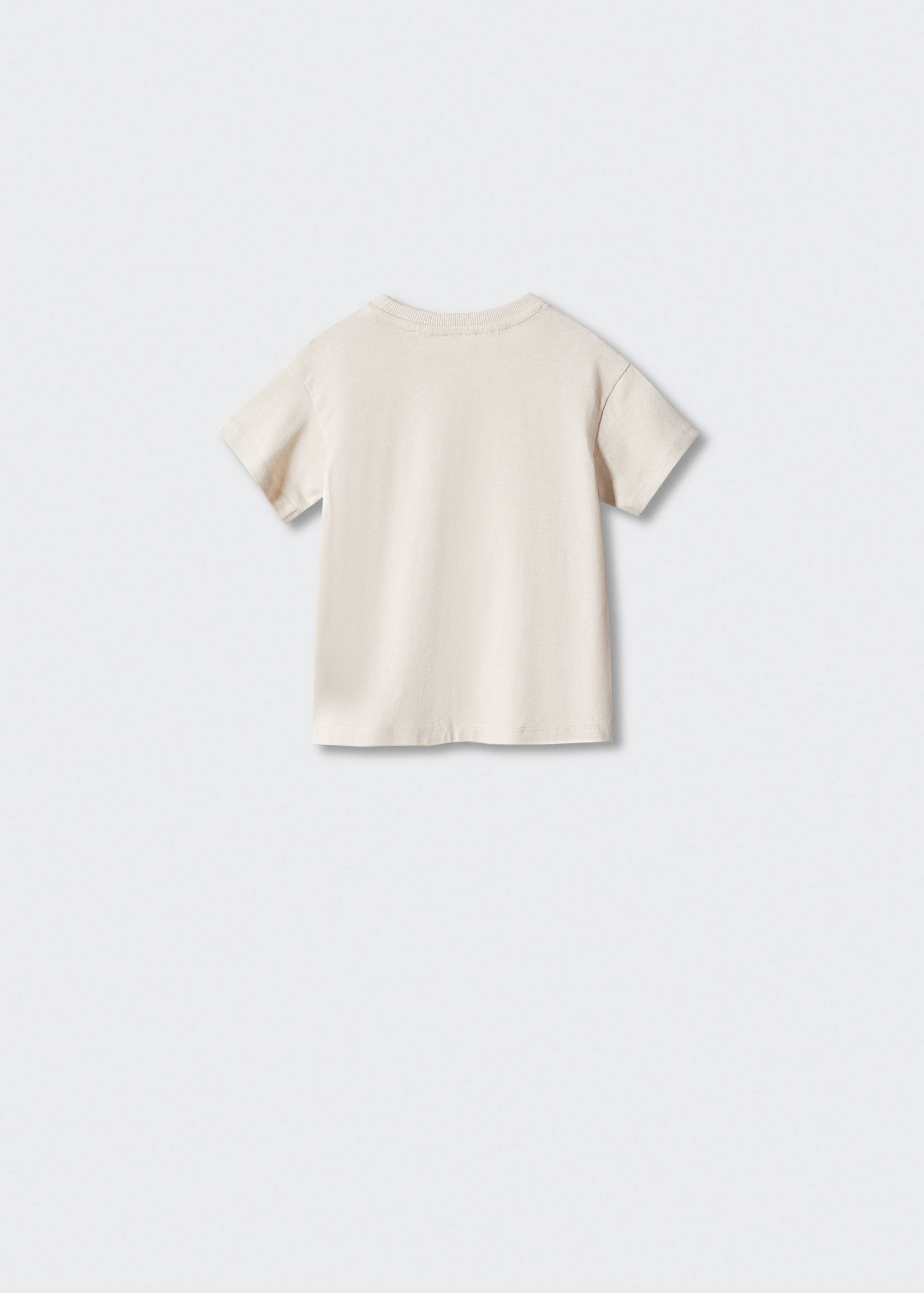 Cotton printed T-shirt - Reverse of the article