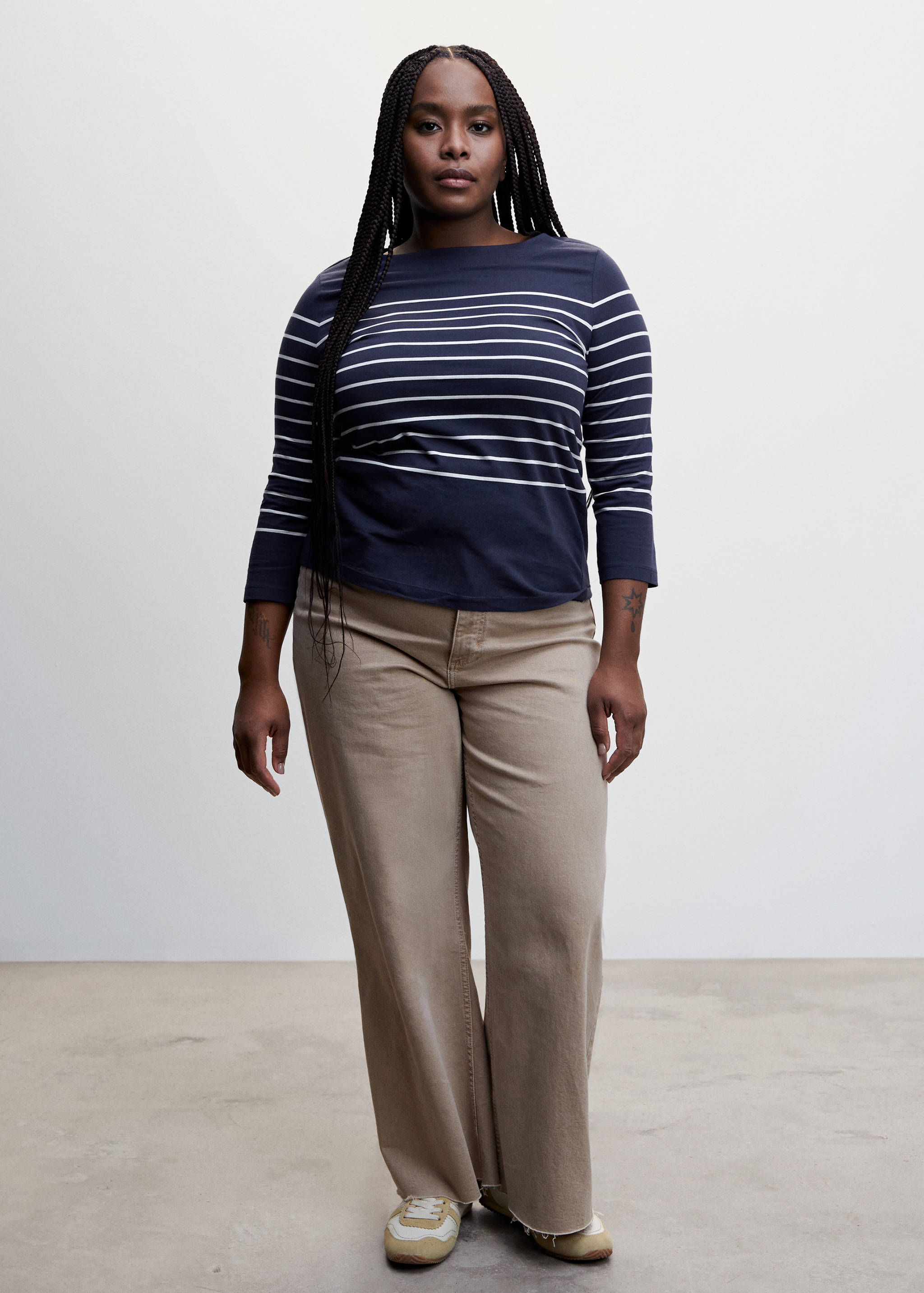 Maglietta cotone righe - Dettaglio dell'articolo 3