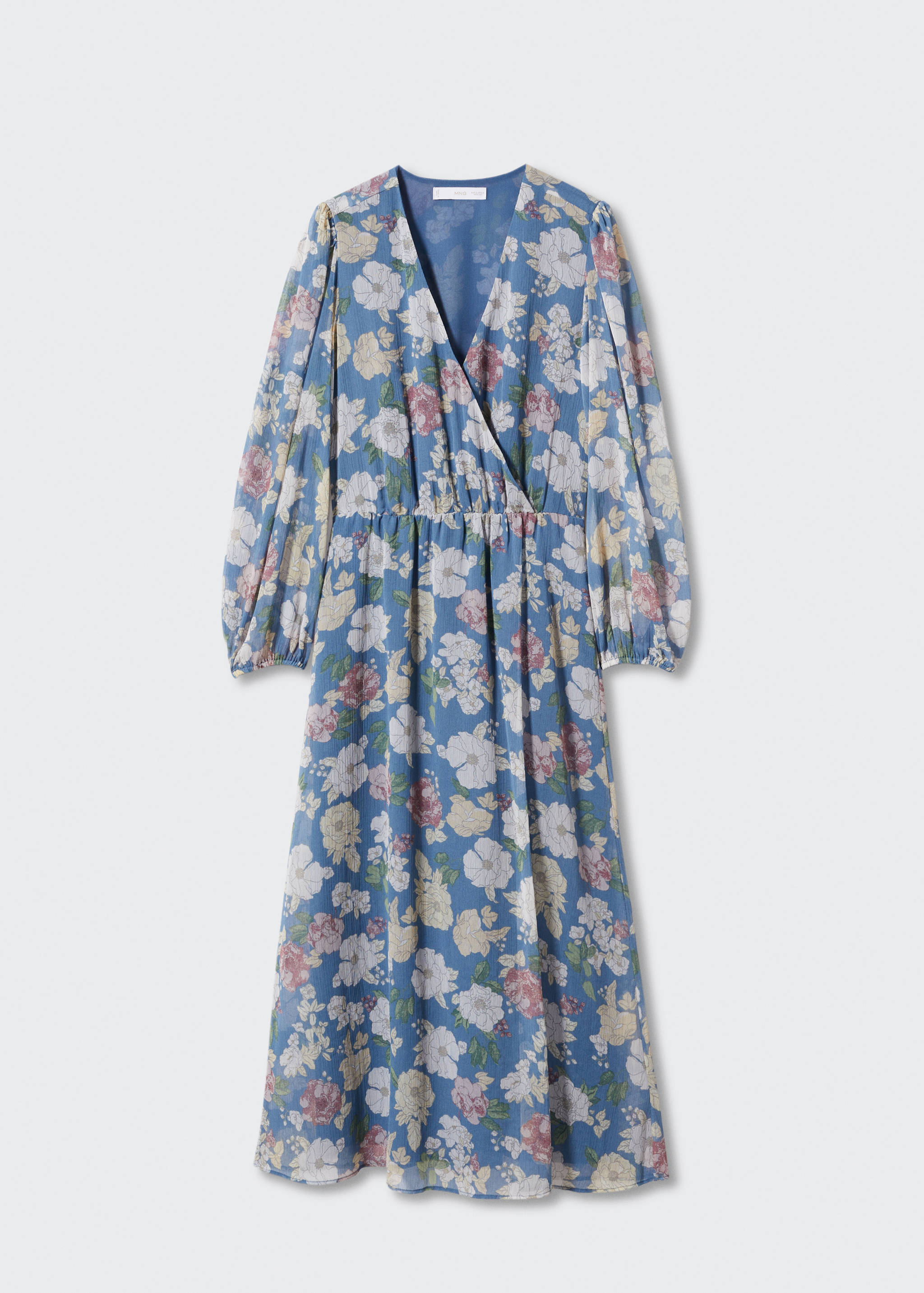 Vestido gasa floral - Artículo sin modelo