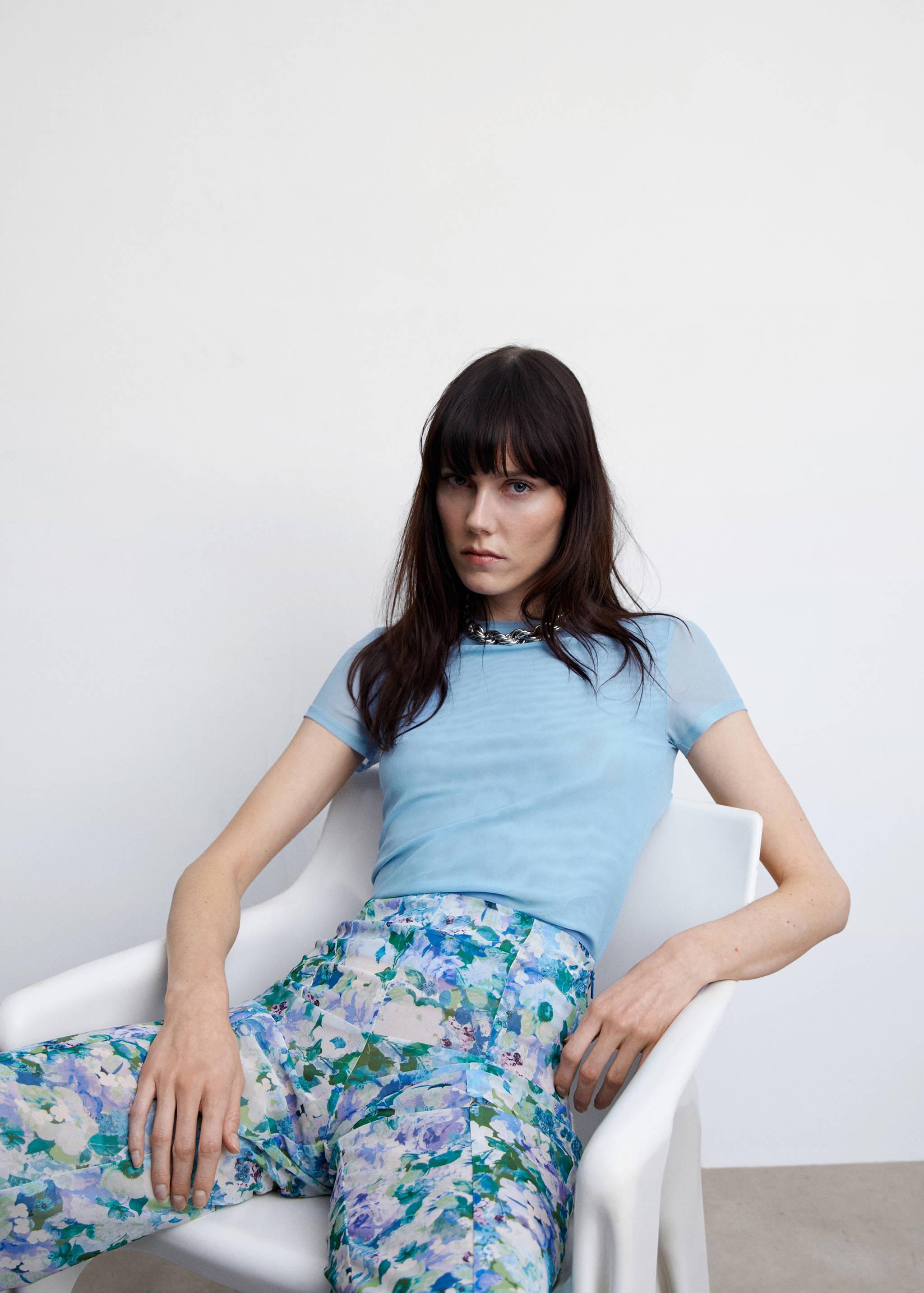 Semi-transparent t-shirt - Details of the article 2