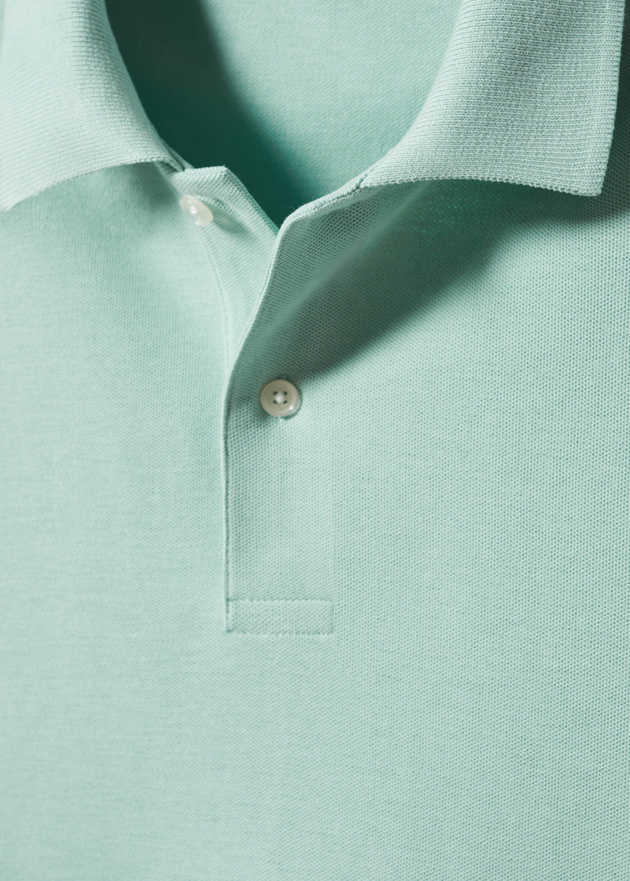 Polohemd aus Baumwollpikee   - Detail des Artikels 8