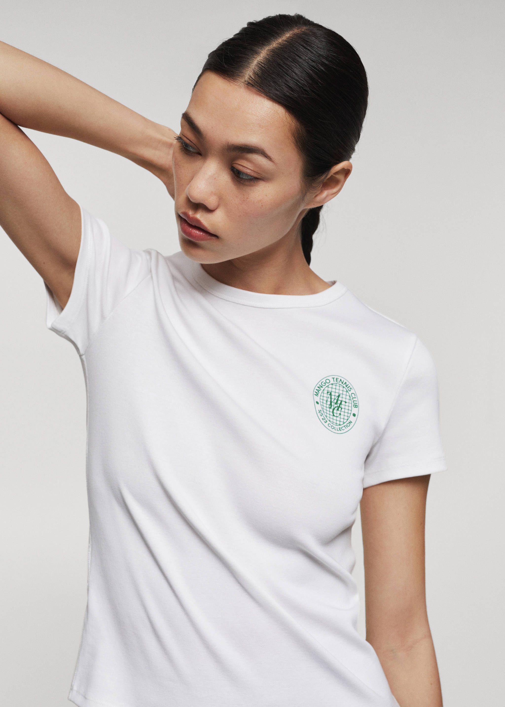 Logo cotton T-shirt - Details of the article 1