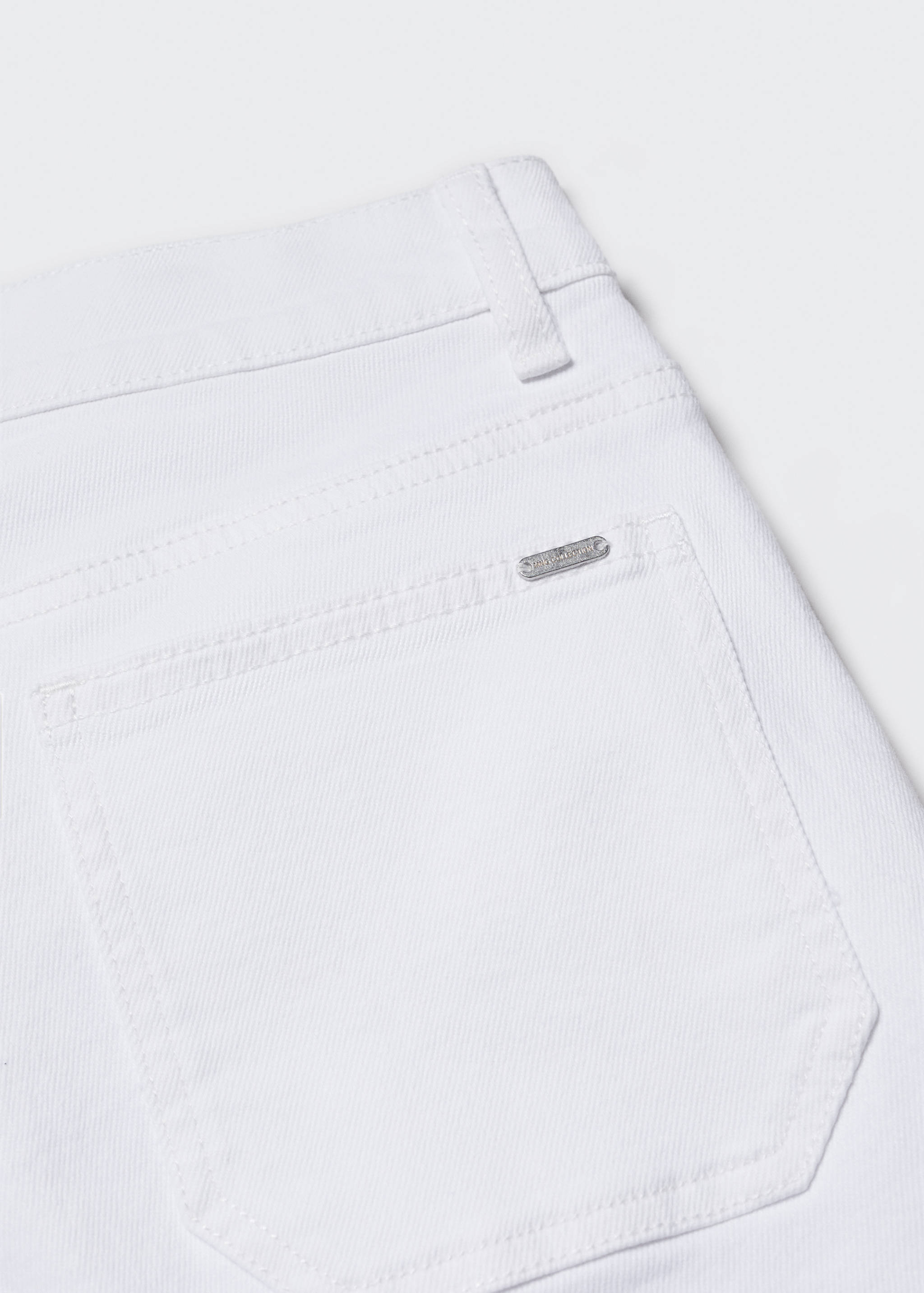 Medium-waist denim shorts - Details of the article 8