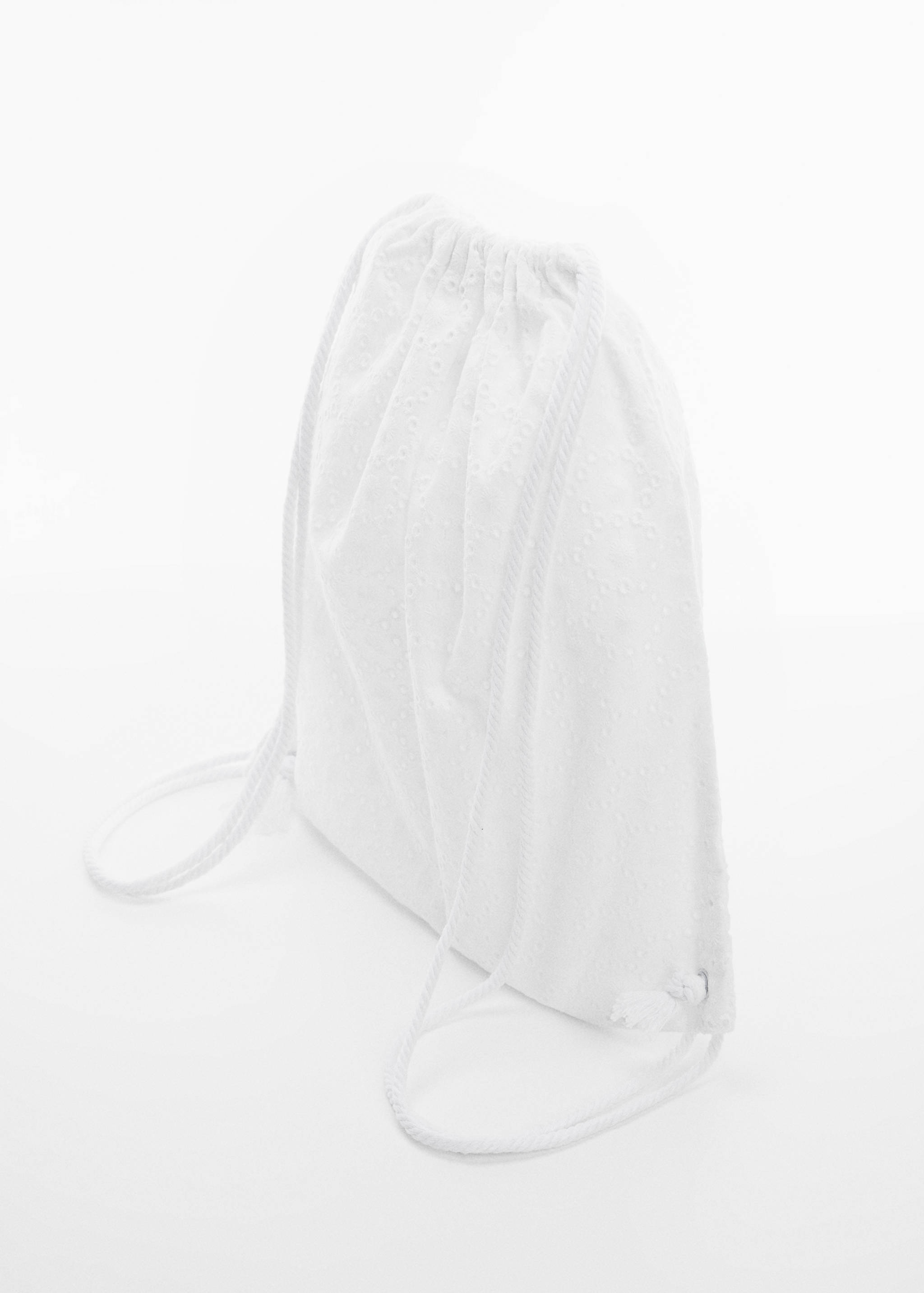 Bestickter Rucksack - Mittlere Ansicht