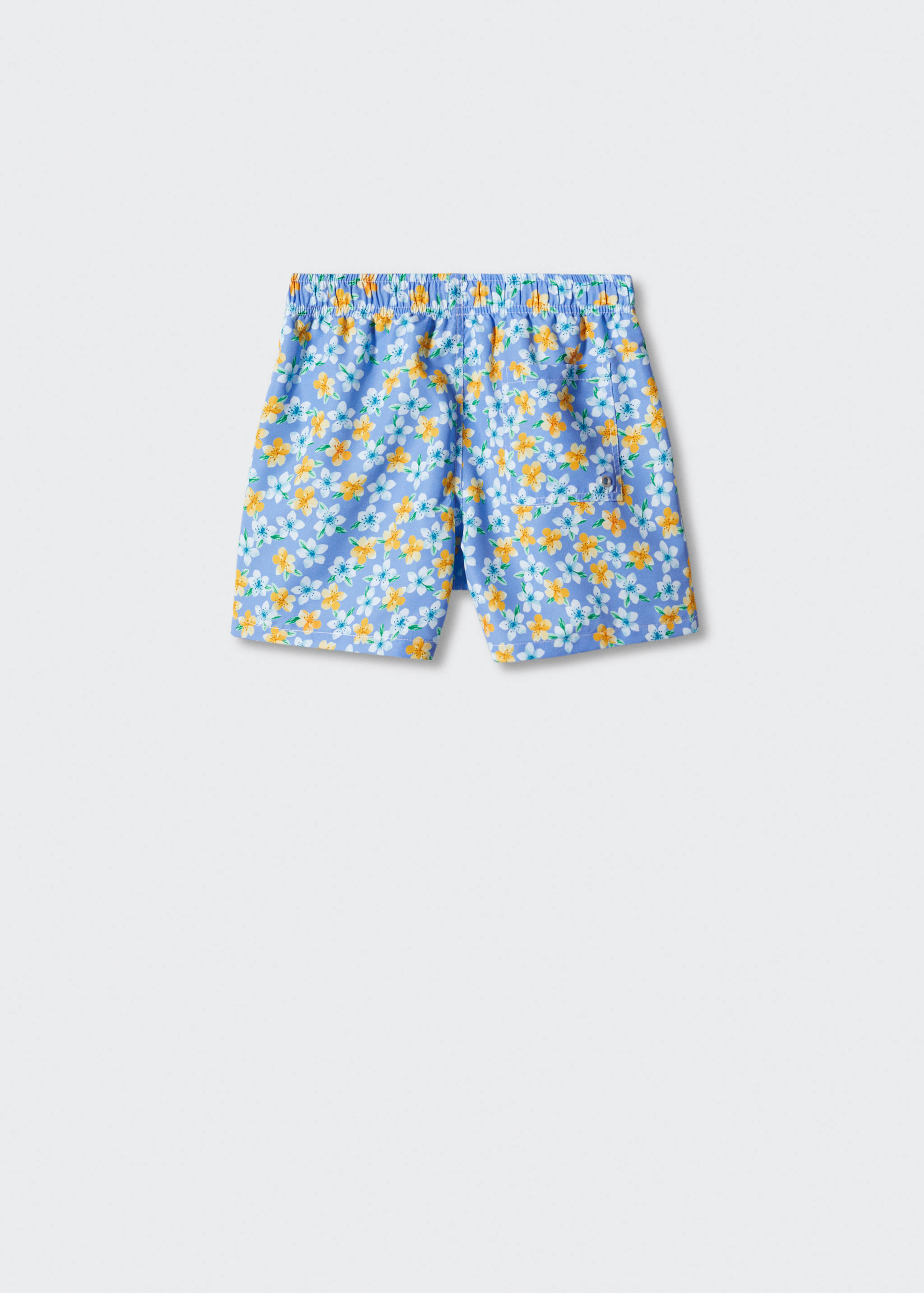 Maillot de bain imprimé floral - Verso de l’article