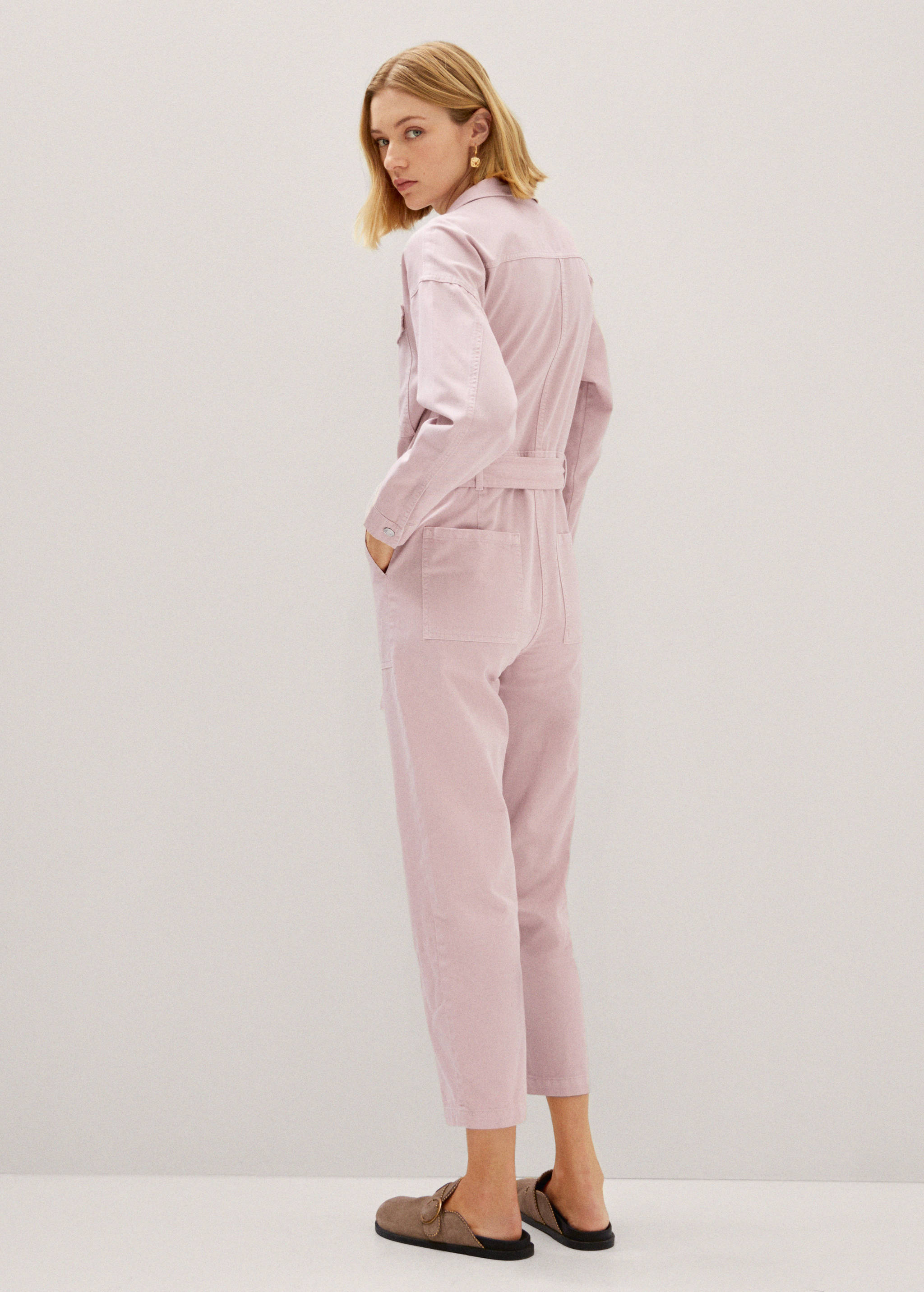 Combinaison en jean nœud - Verso de l’article