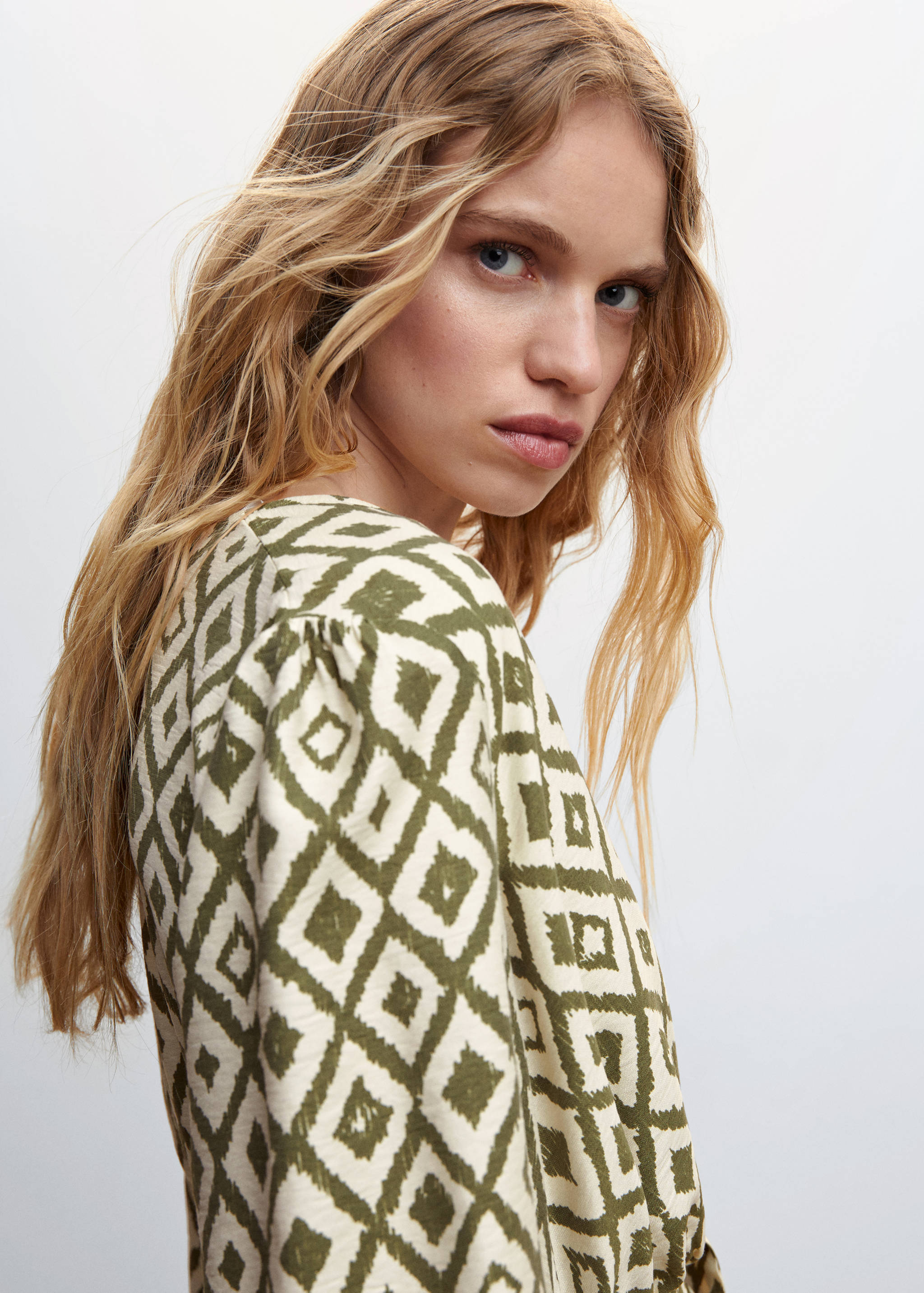 Granota estampat geomètric llaç - Detall de l'article 1