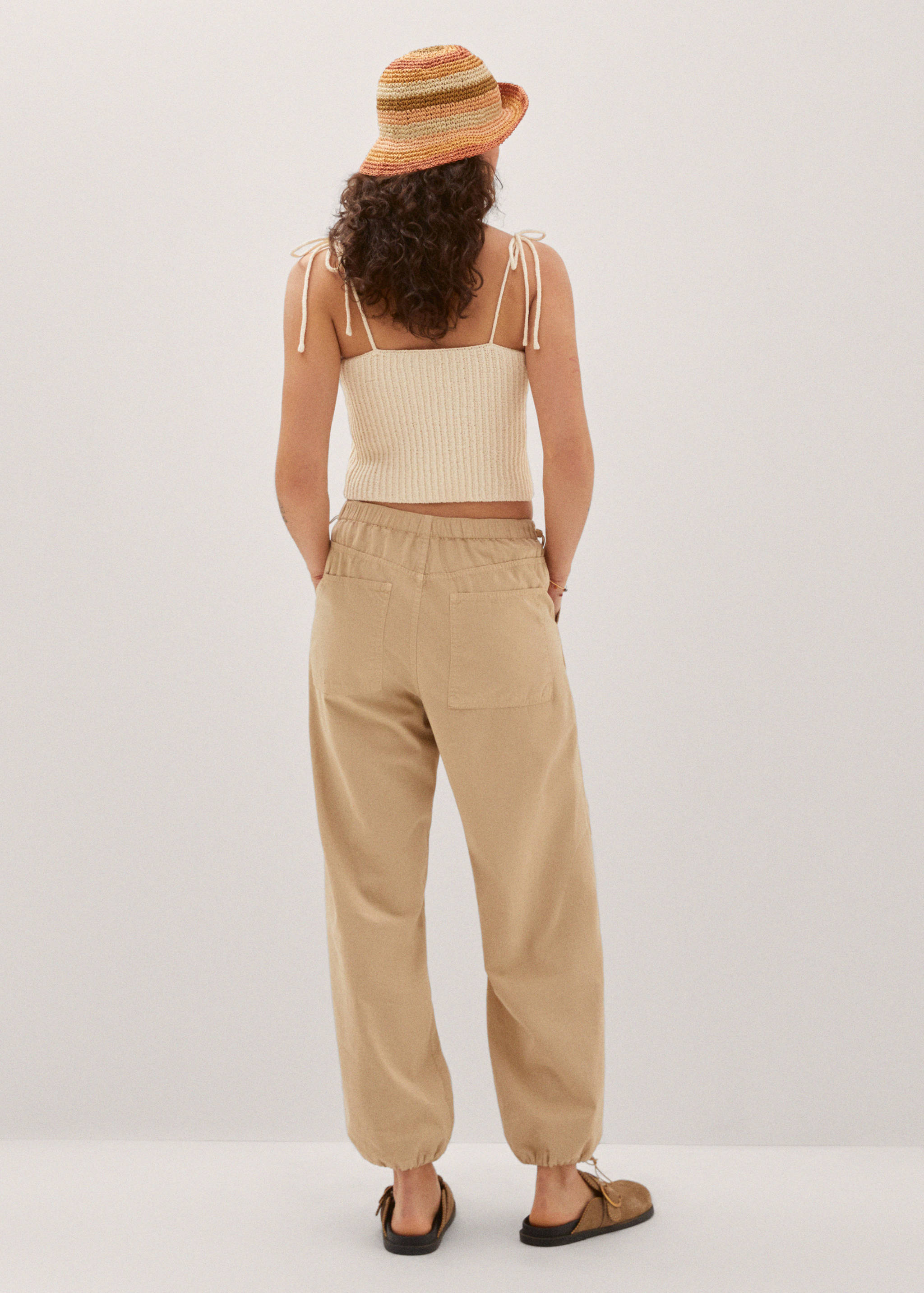 Top crop punt - Revers de l'article