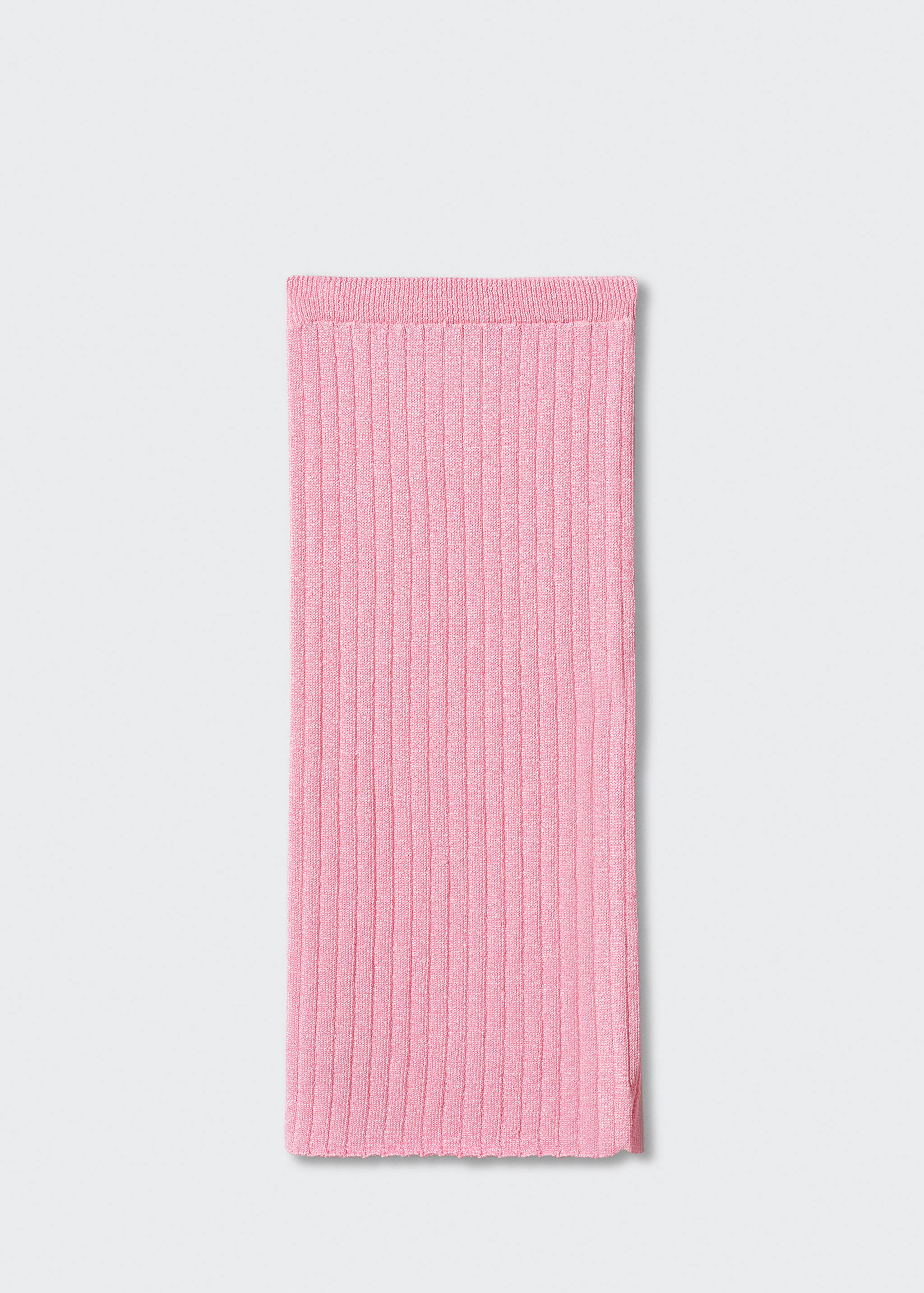 Ribbad midikjol - Artikel utan modell