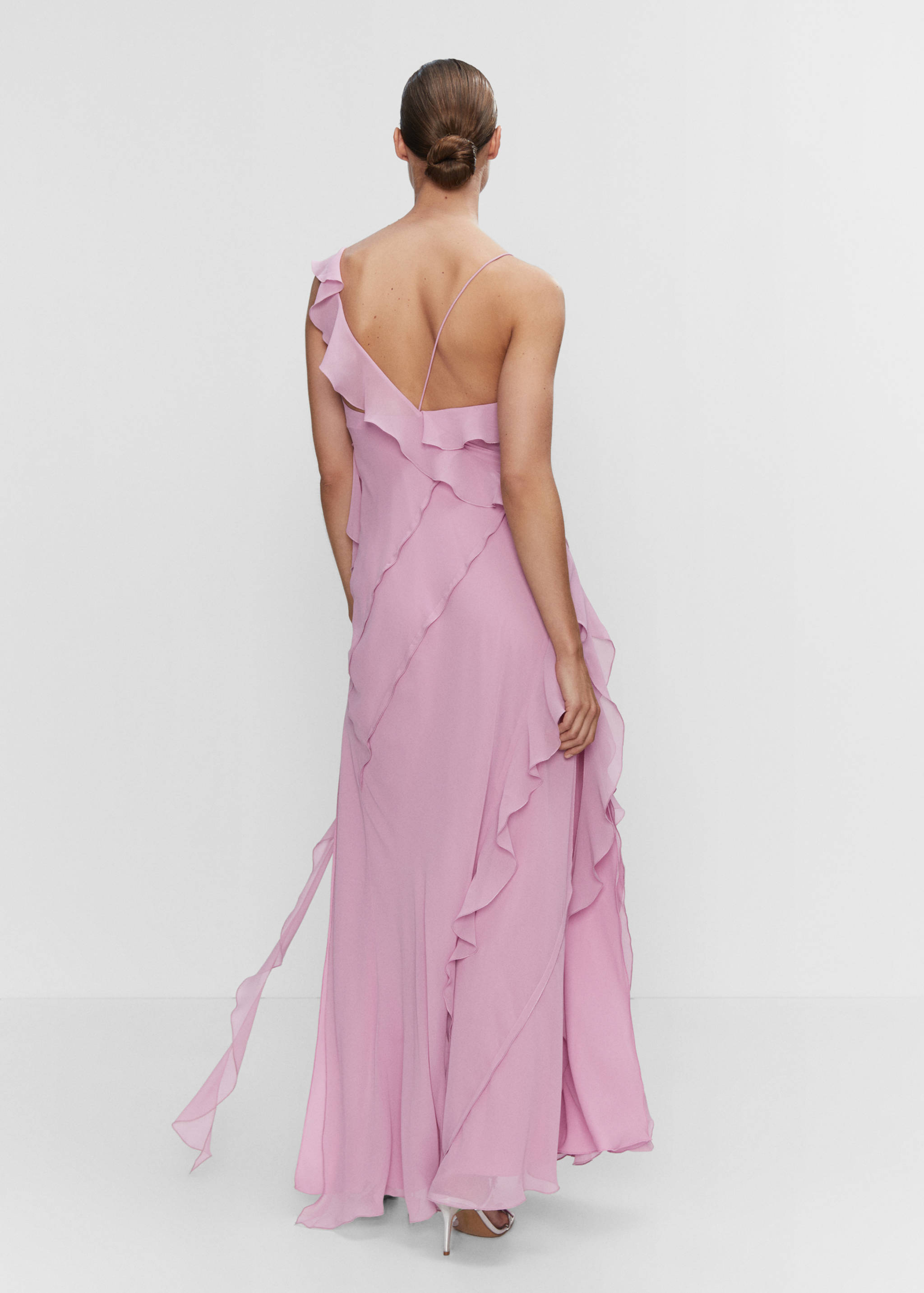 Robe ouverture à volants - Verso de l’article