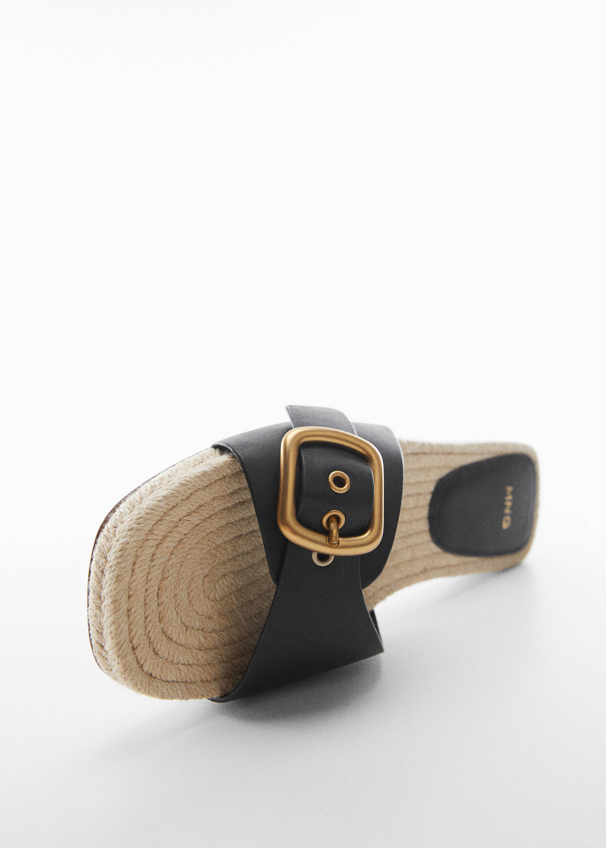 Ledersandaletten mit Esparto-Sohle - Detail des Artikels 2