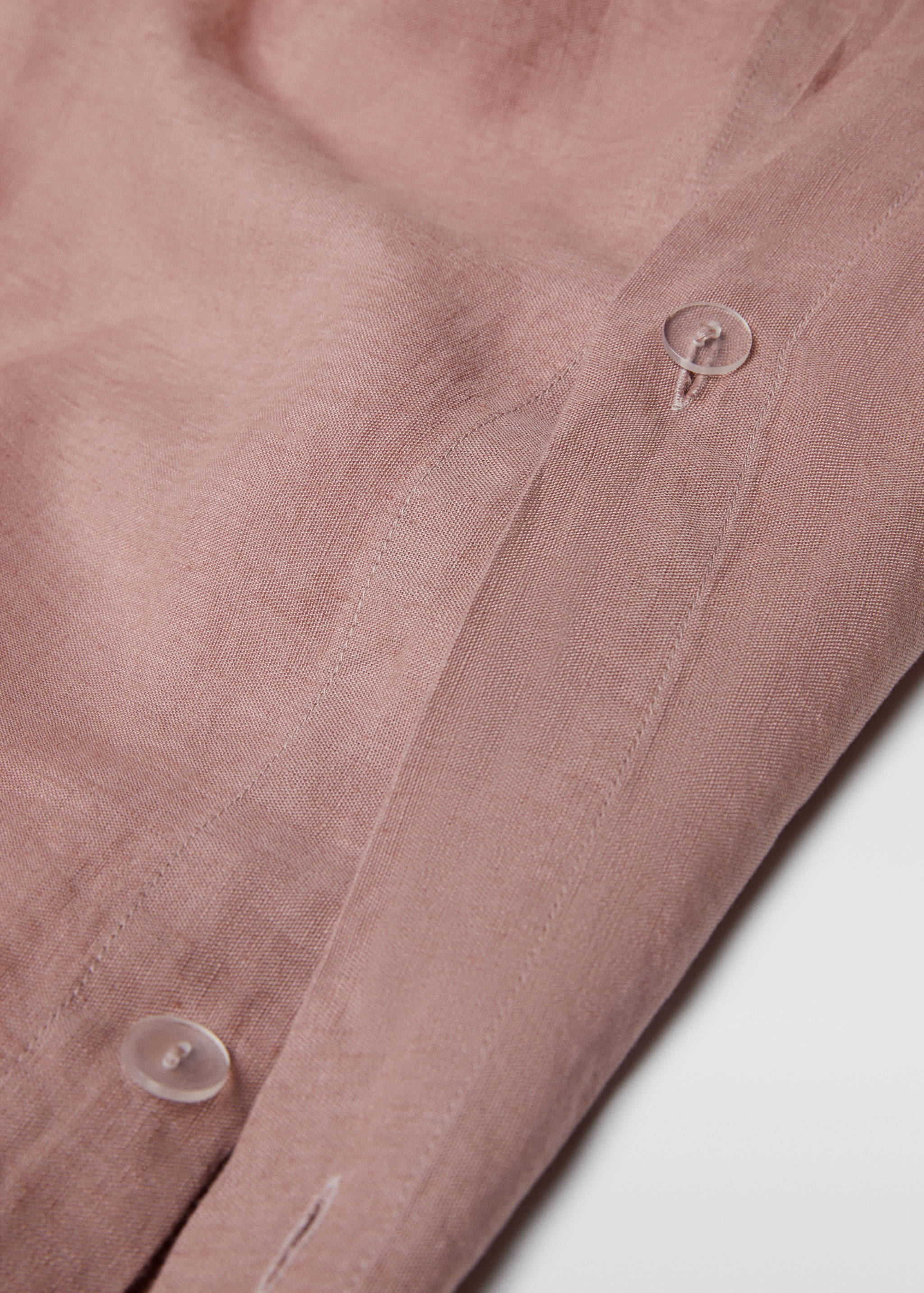 100% linen duvet cover 90cm bed - Details of the article 3