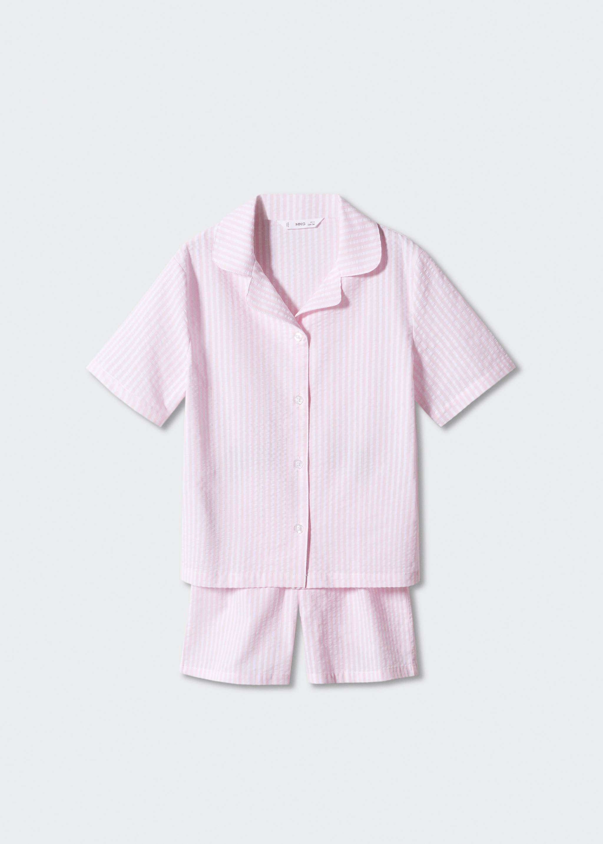 Πιτζάμα κοντή ριγέ - Προϊόν χωρίς μοντέλο