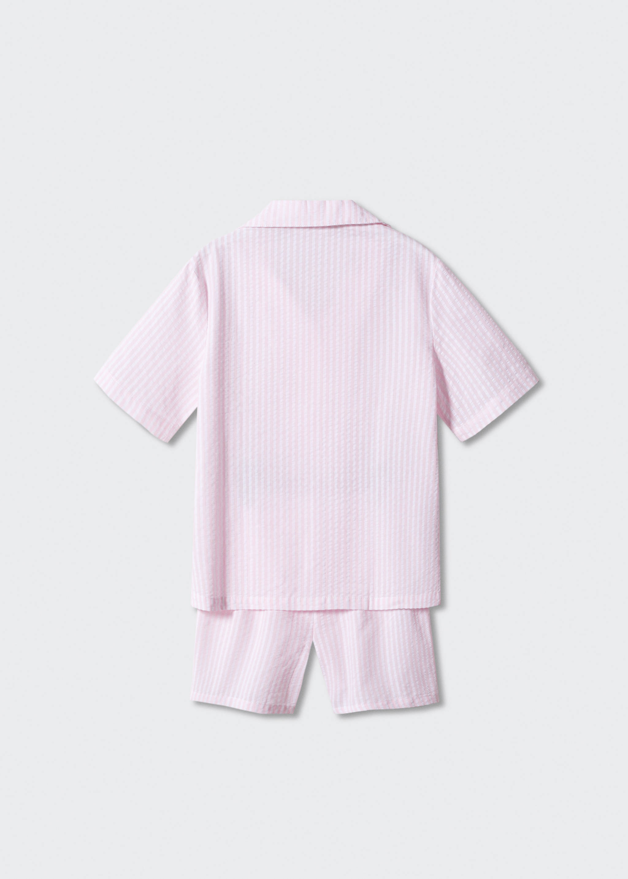Πιτζάμα κοντή ριγέ - Πίσω όψη προϊόντος