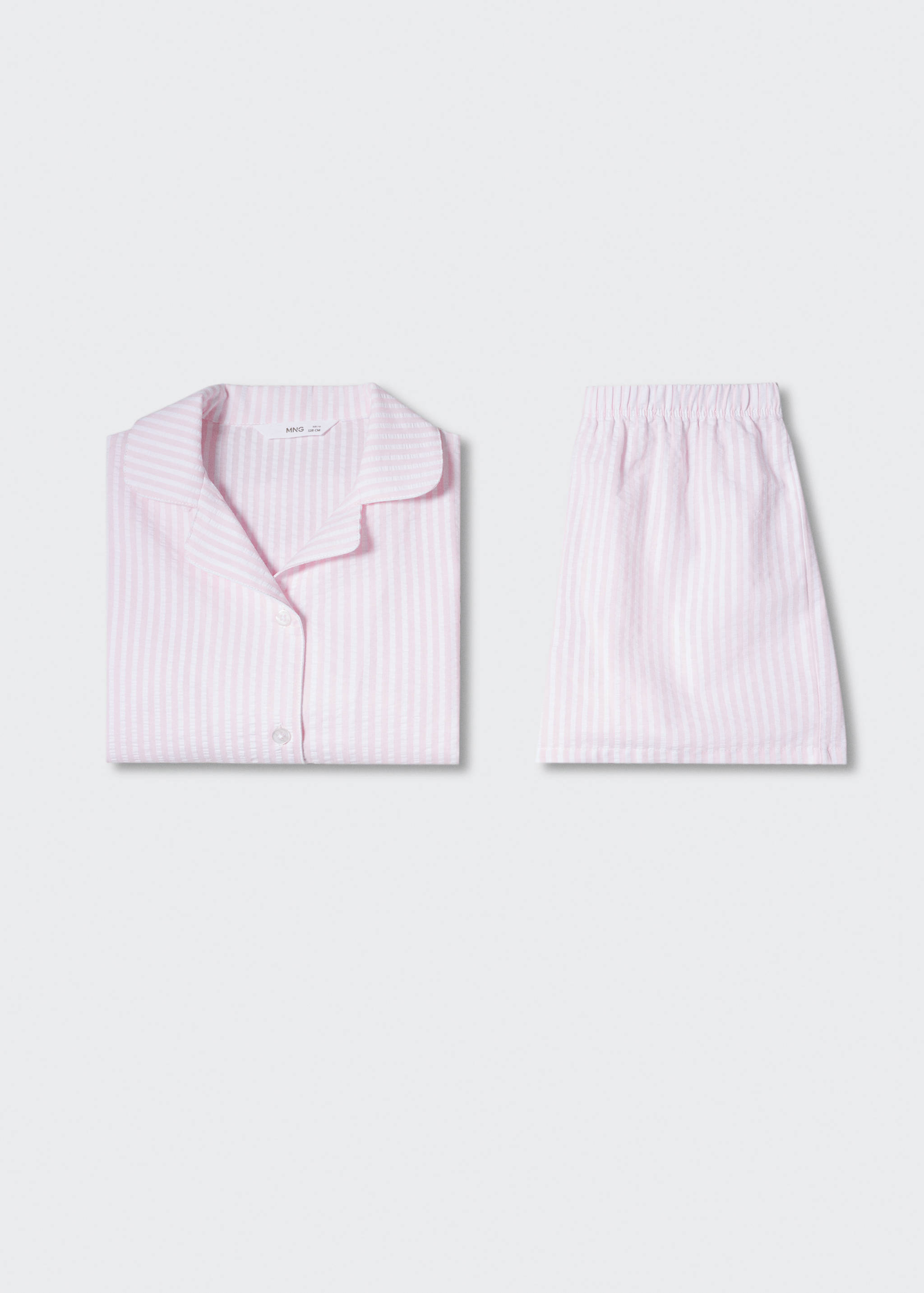 Πιτζάμα κοντή ριγέ - Λεπτομέρεια του προϊόντος 8