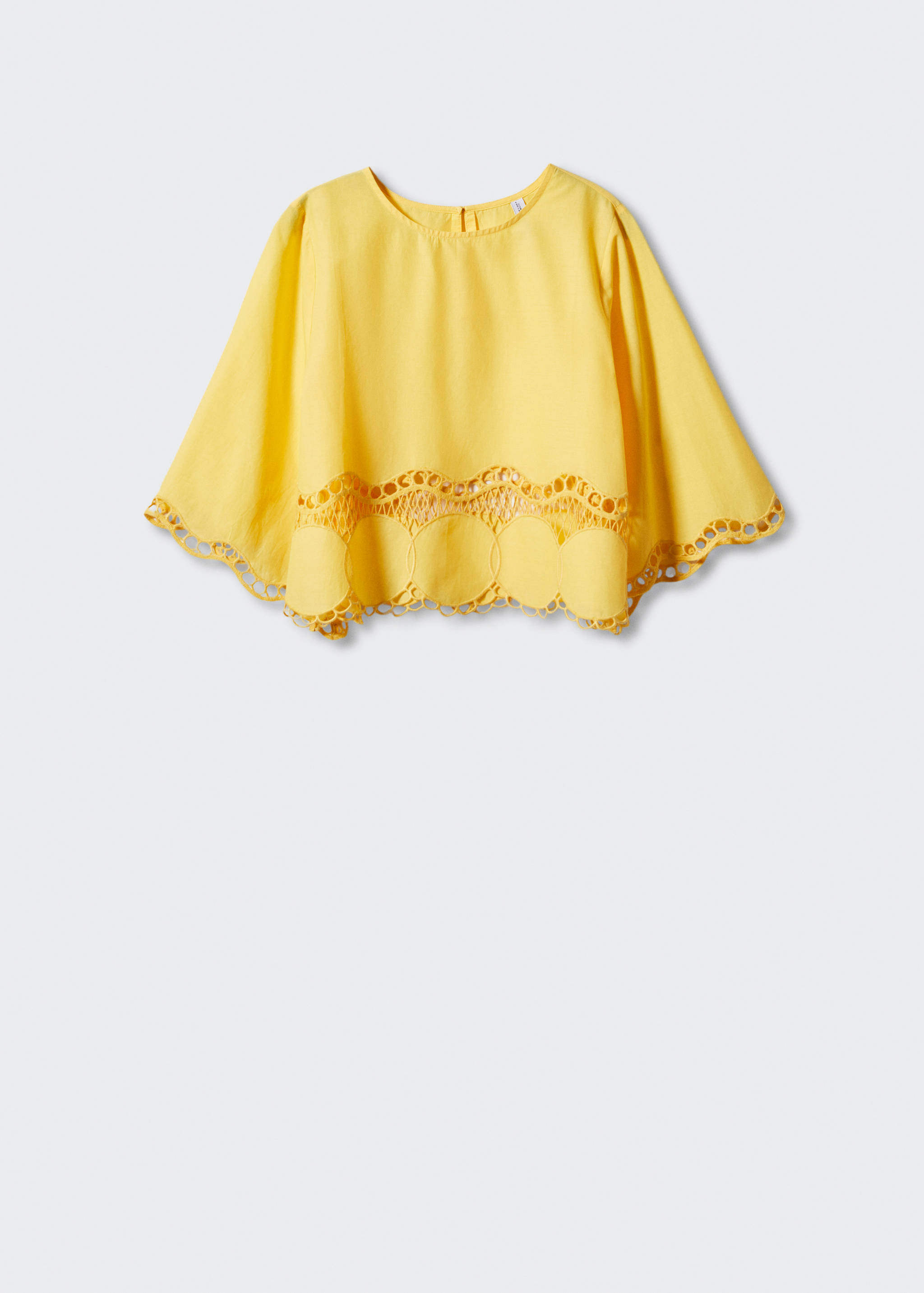 Blouse oversize brodée - Article sans modèle