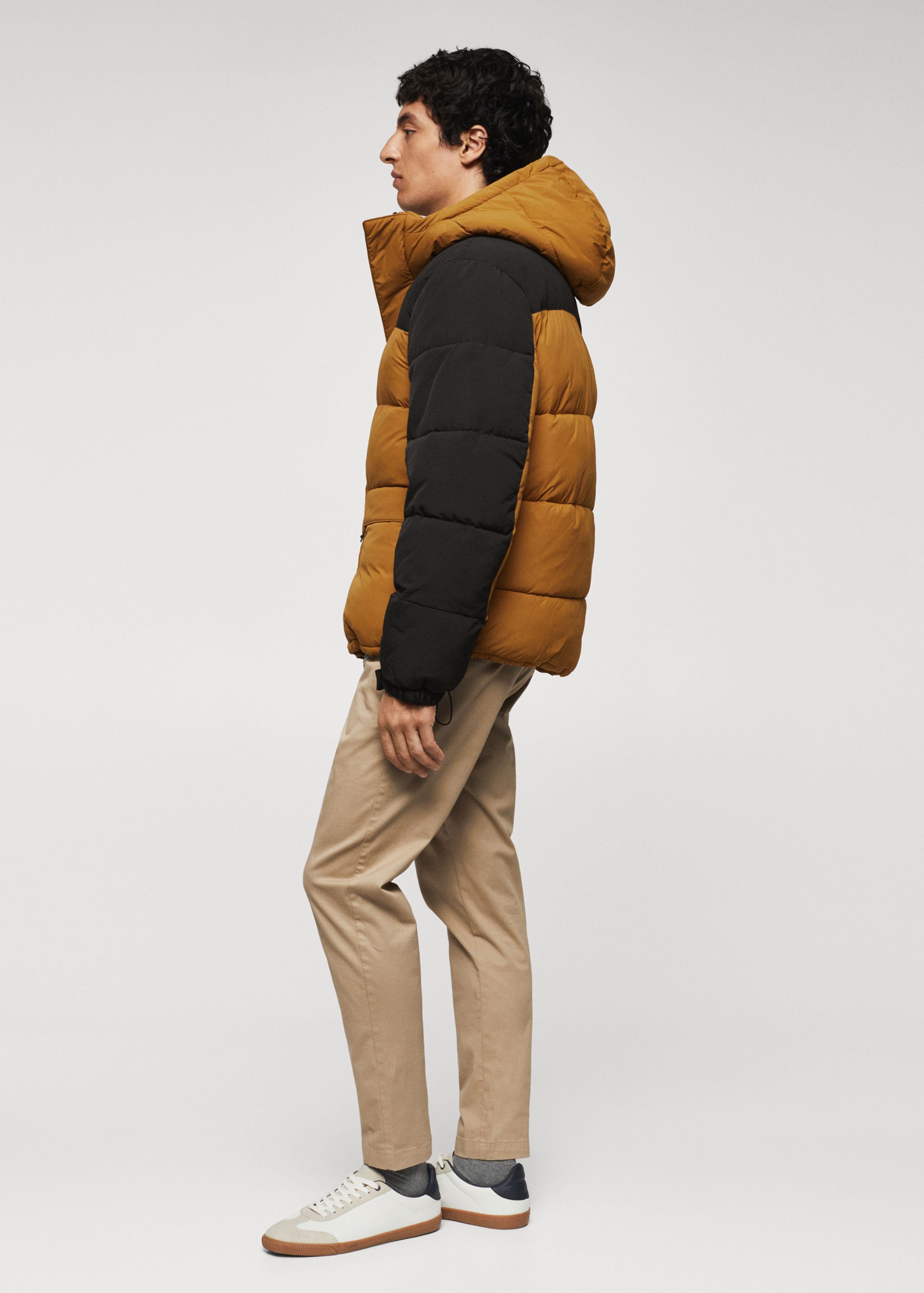 Combined hooded anorak - Details of the article 1
