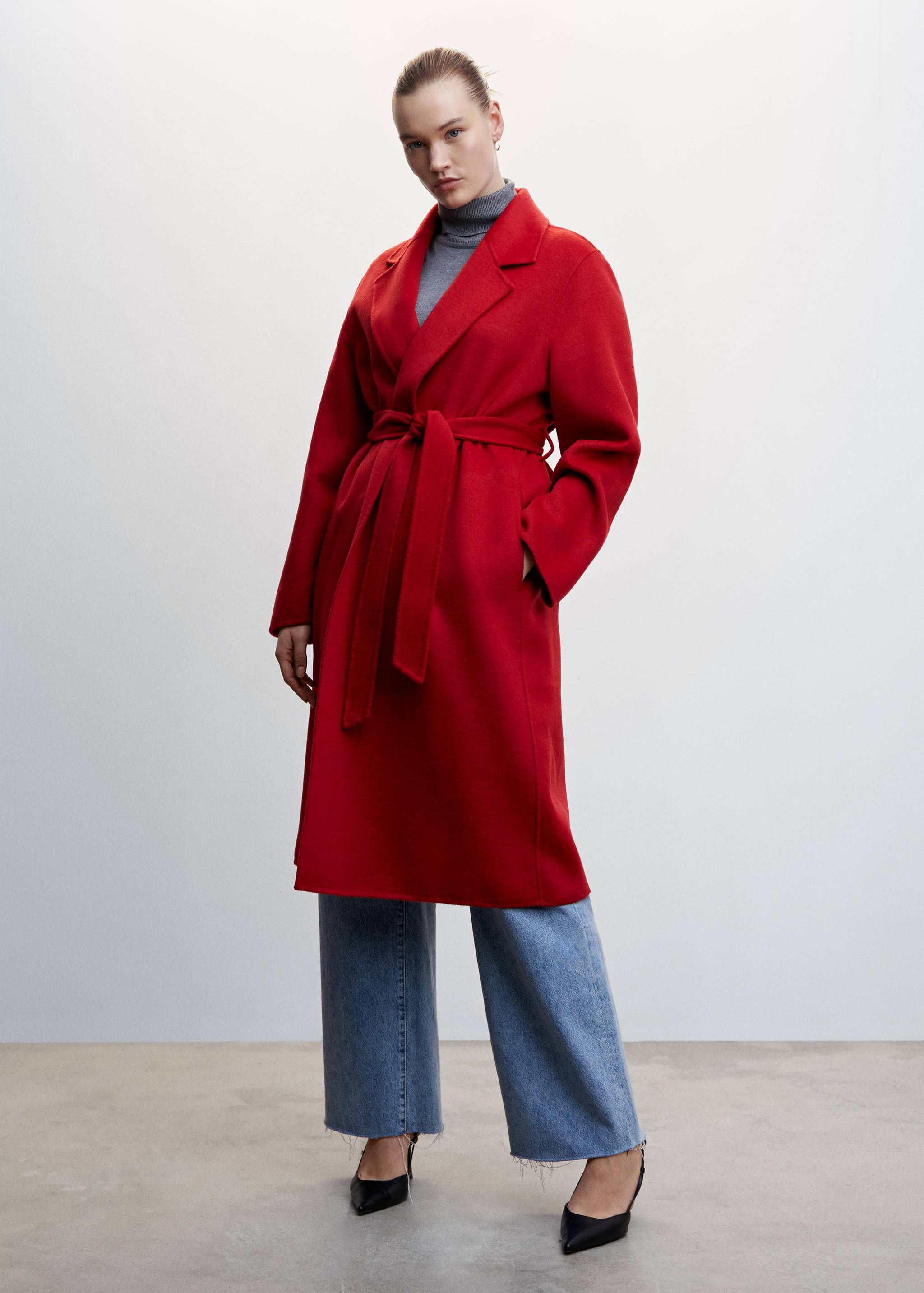 Belt handmade coat - Details of the article 3