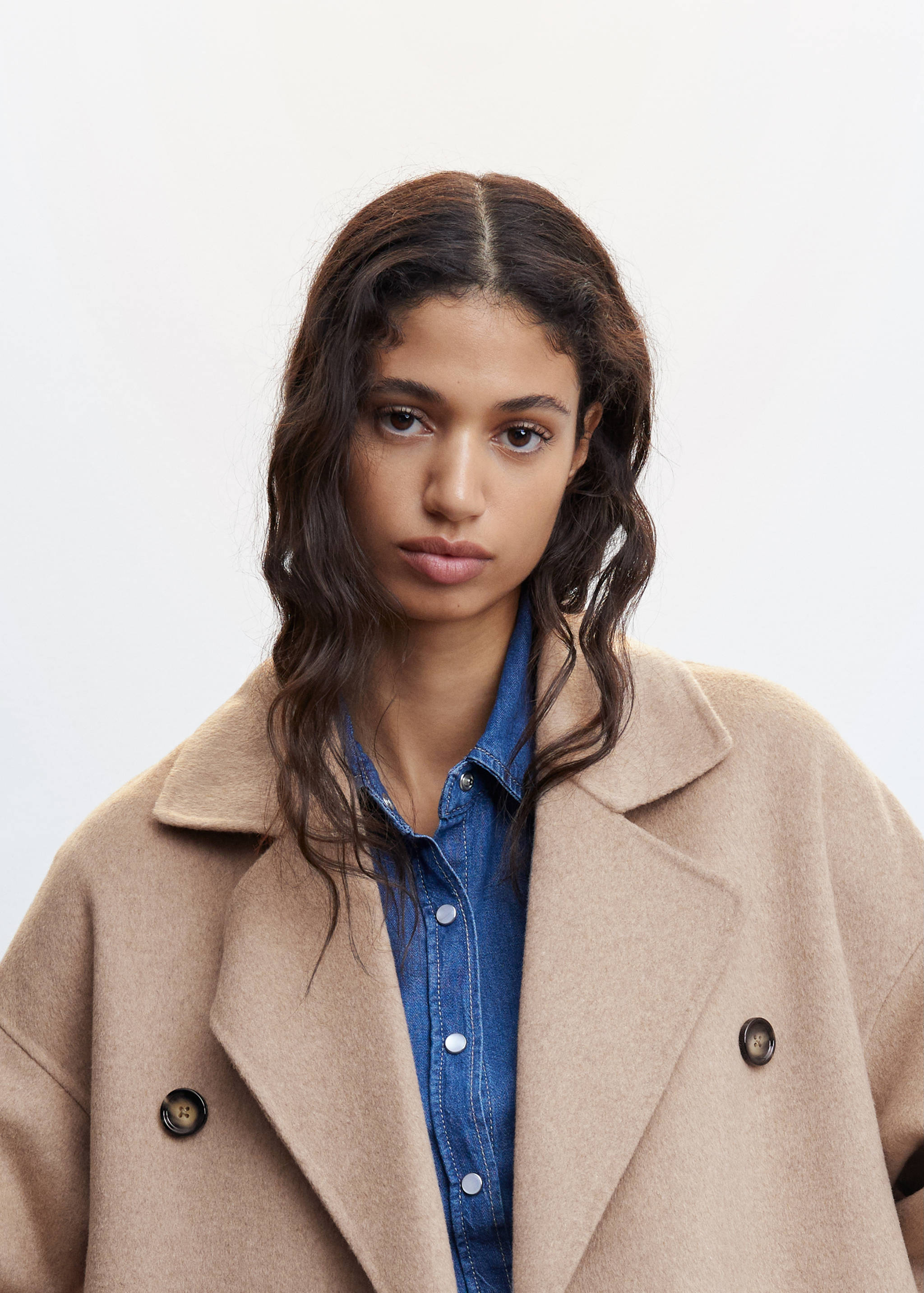 Manteau laine fait main oversize - Détail de l'article 6