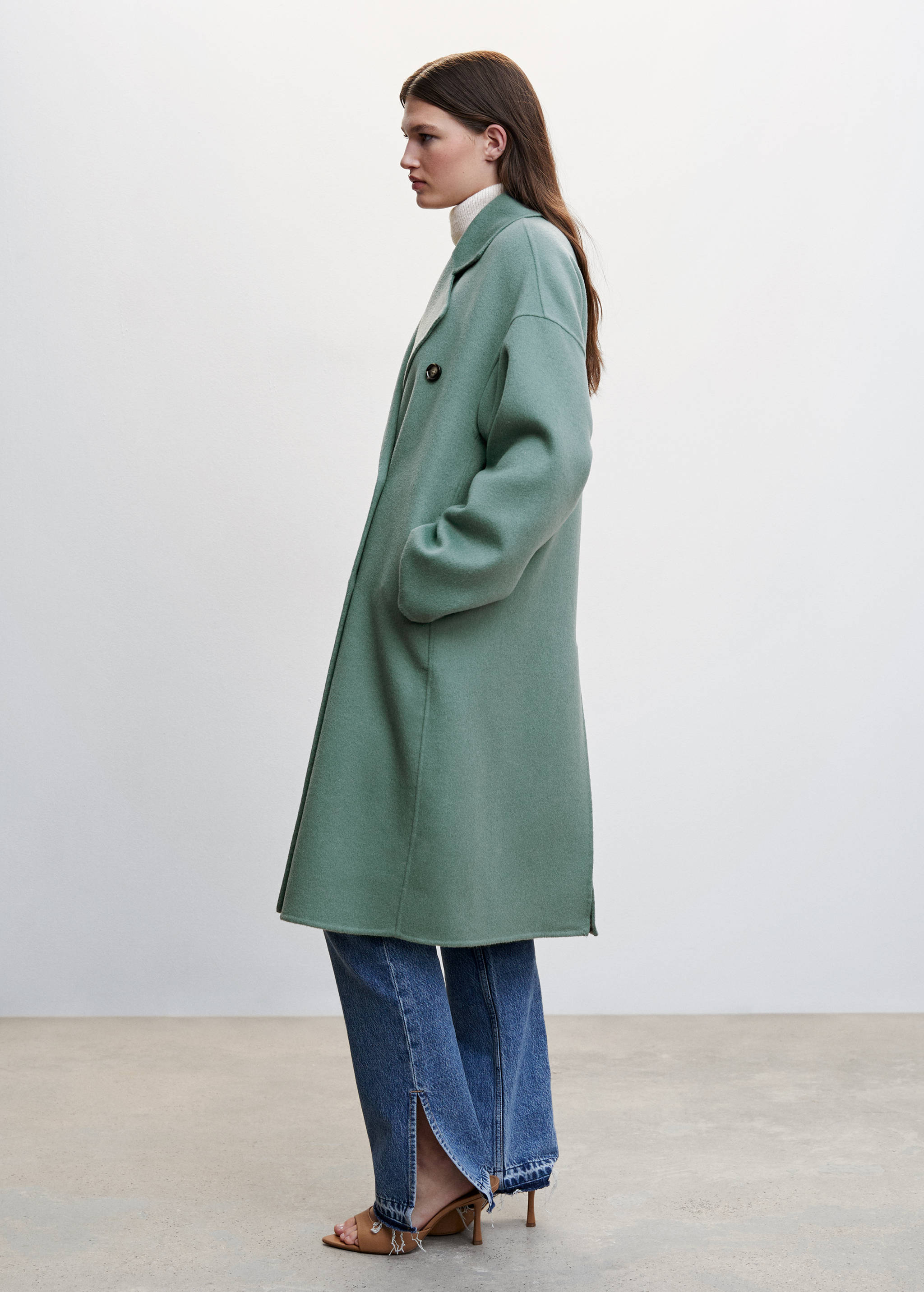 Manteau laine fait main oversize - Détail de l'article 2